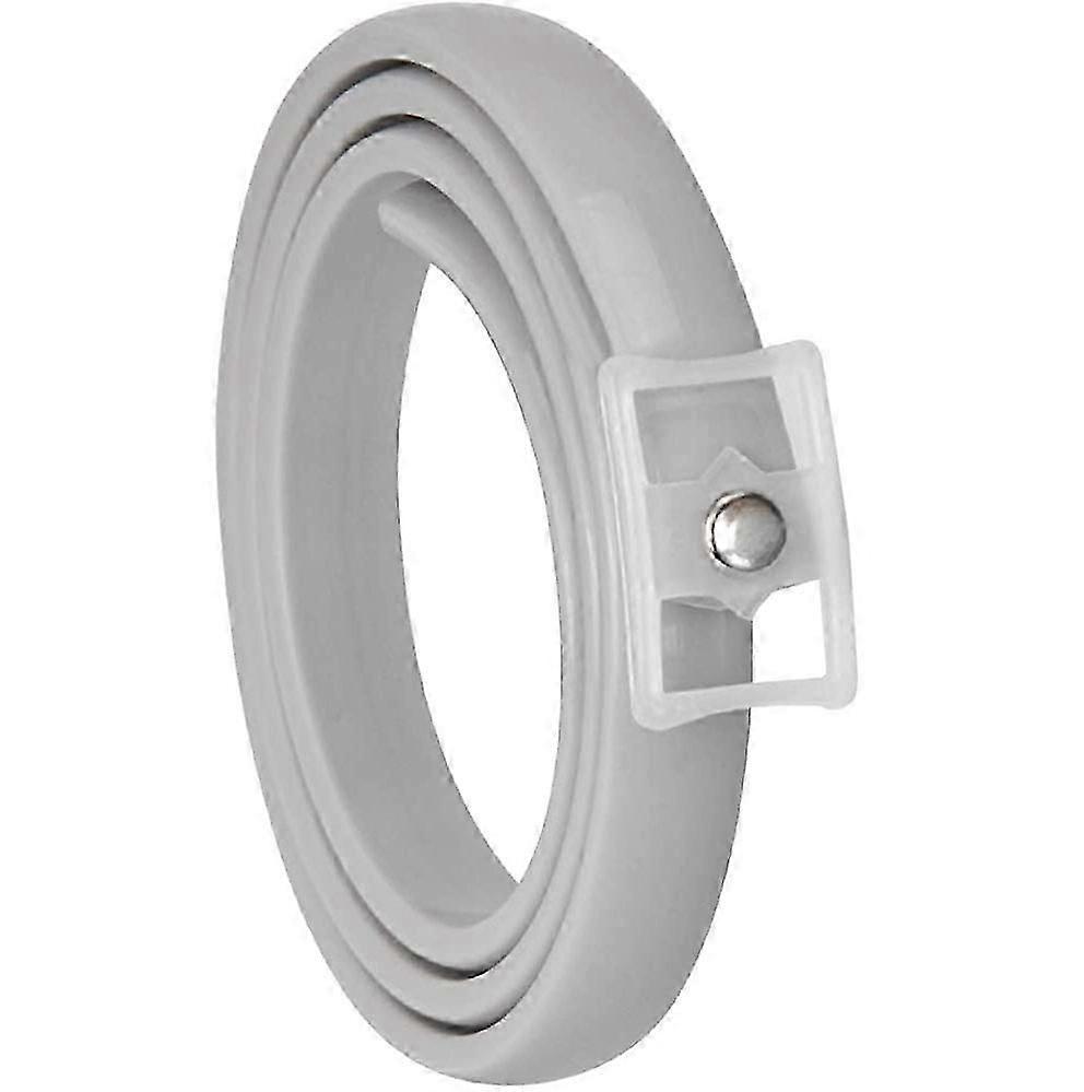 Natural Flea and Tick Collar, Waterproof Collar for Continuous Prevention, Adjustable Large Collars for Your Furry Friend (Gray)