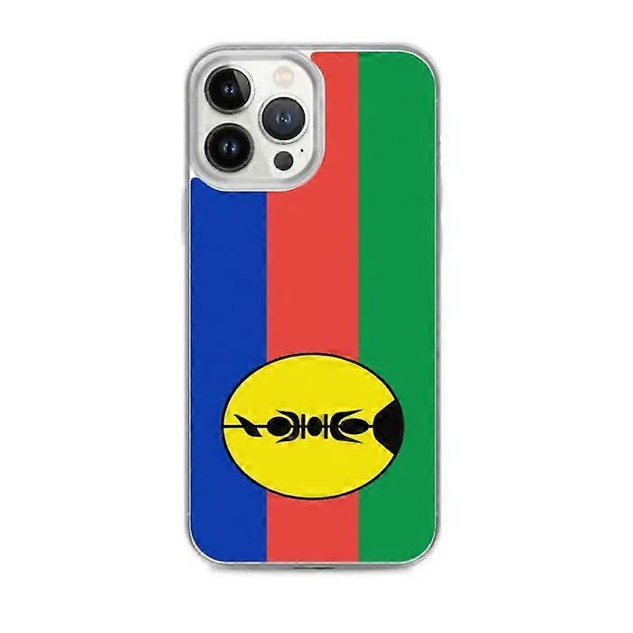 iPhone Case - iPhone 13 Pro Max - New Caledonia Flag - Flexible - Multicolored - Vertical