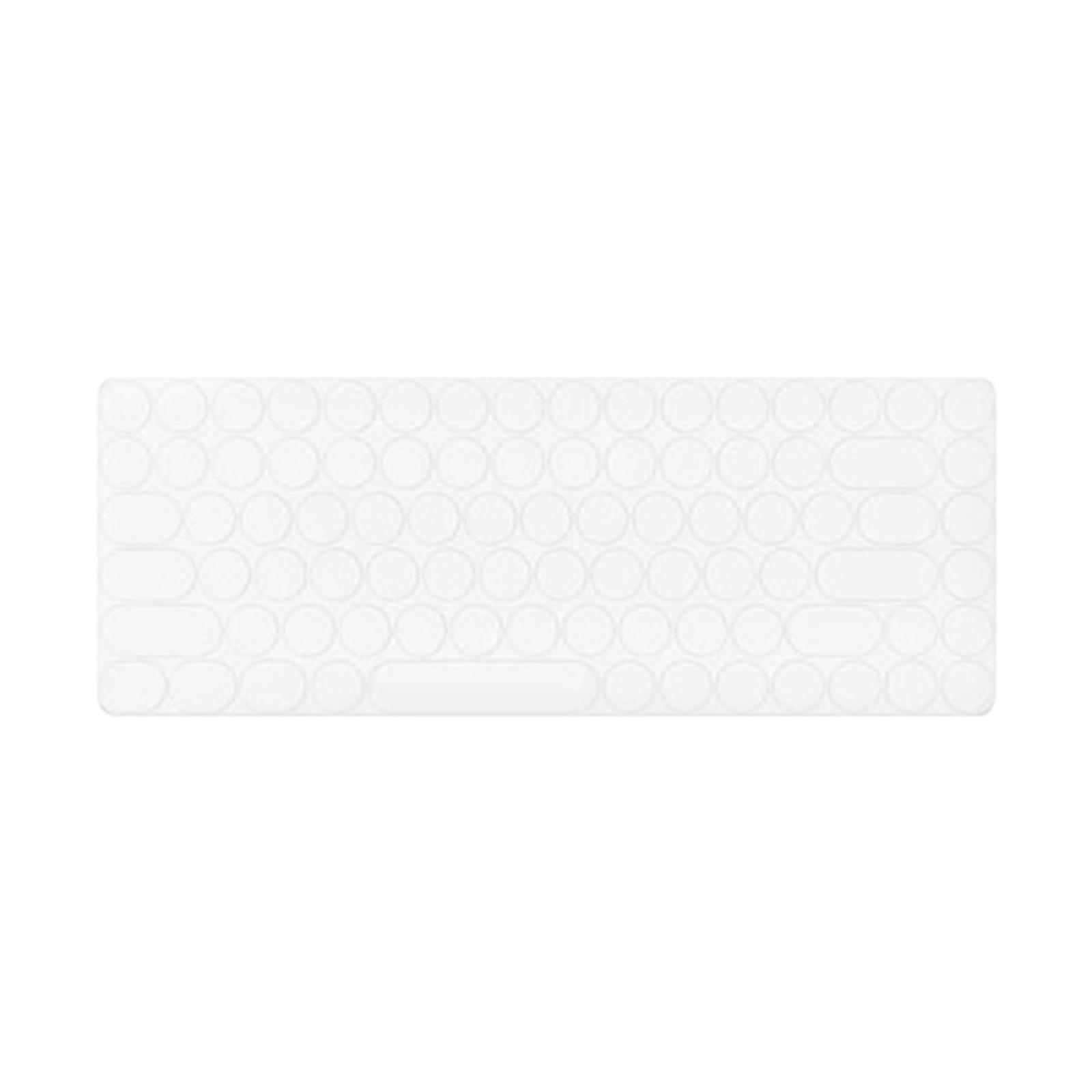 Clear Desktop Computer Keyboard Cover Skin for actto B303 B305 Keyboard, Anti Dust Waterproof Keyboard Protector Skin