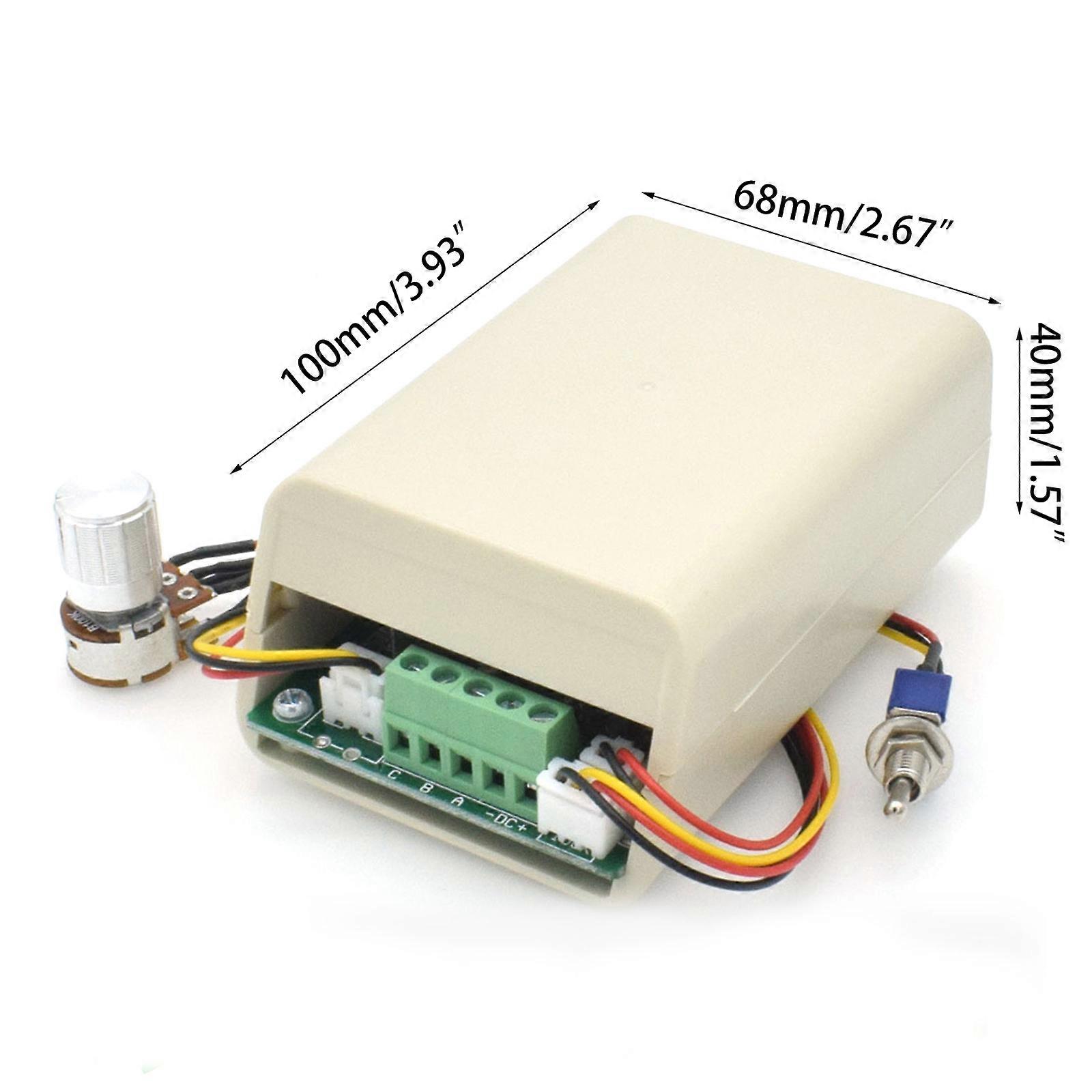 DC5-36V BLDC Three-Phase Sensorless Brushless Motor Speed Controller Regulator
