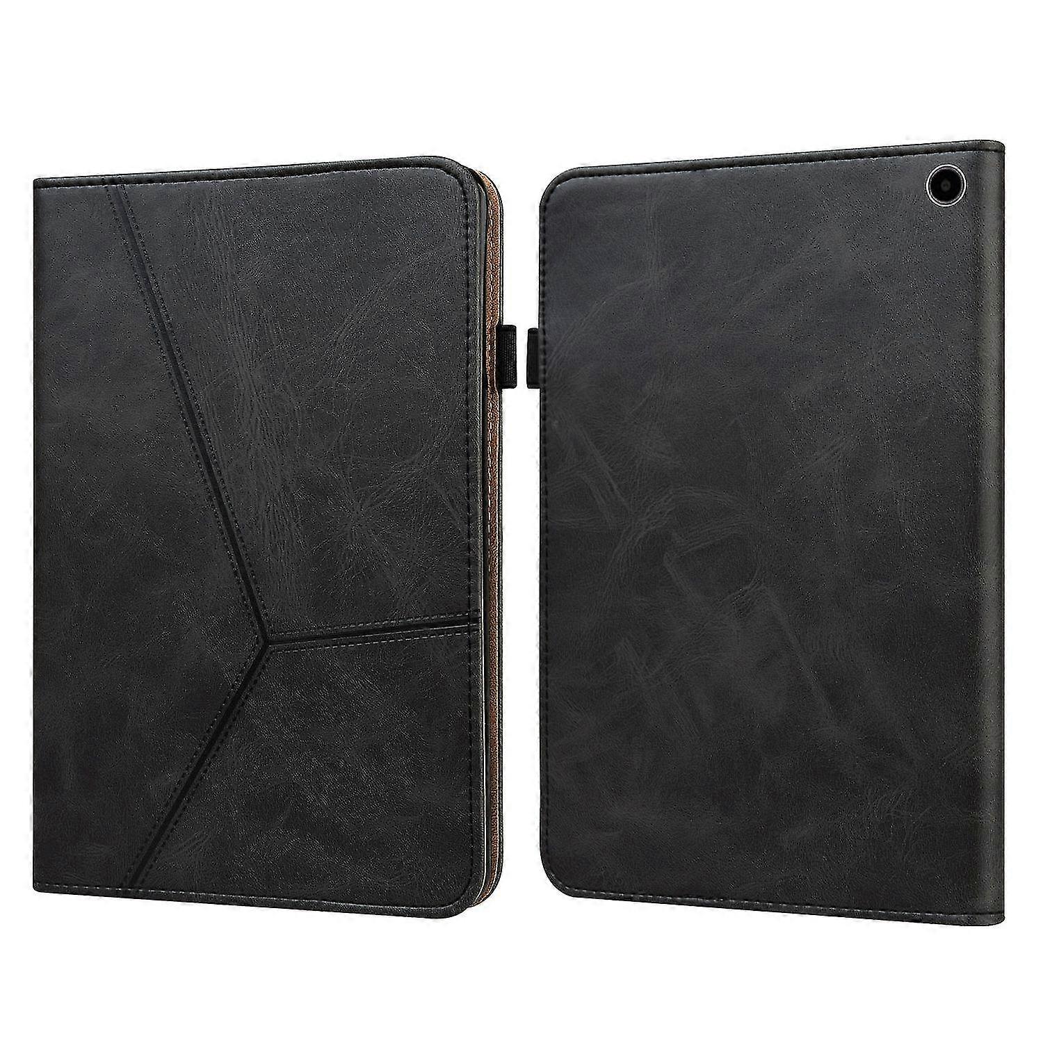 Fire Max 11 Striped Leather Tablet Cover