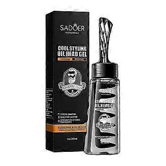 2025 Haarstylingproducten Mannen Olie Artefact Cool Modellering Terug Sterk Haar Gel Haarwax Instelling 280ML