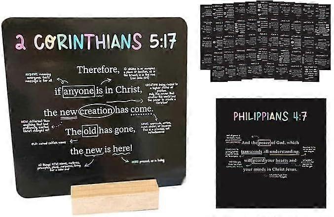 52 Scripture Cards: A Mapped Bible Verse for Every Week of the Year, Bible Memory Verse Cards, Prayer Cards, Christian Bible Gifts