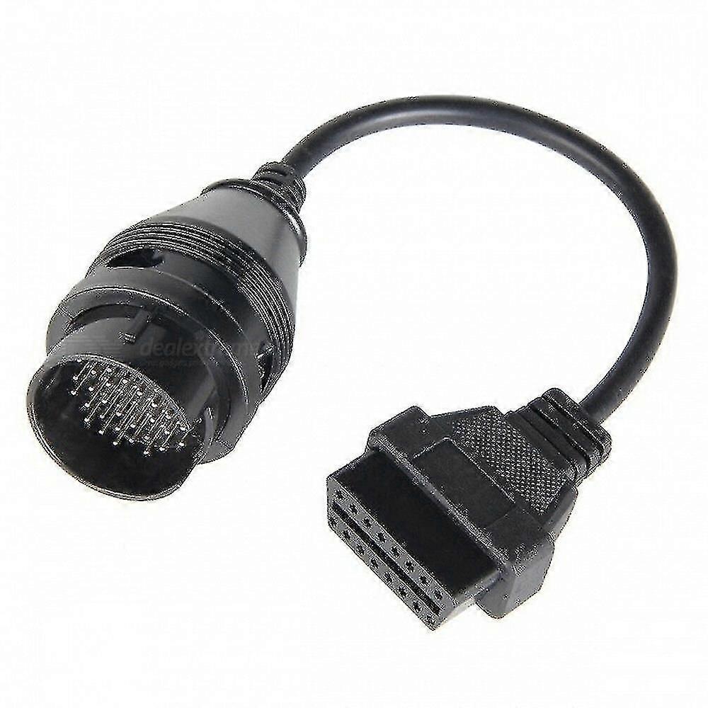Se adapta a Iveco 38 pin a 16 pines Obd2 Diagnostic Connector Cable Scanner Adapter