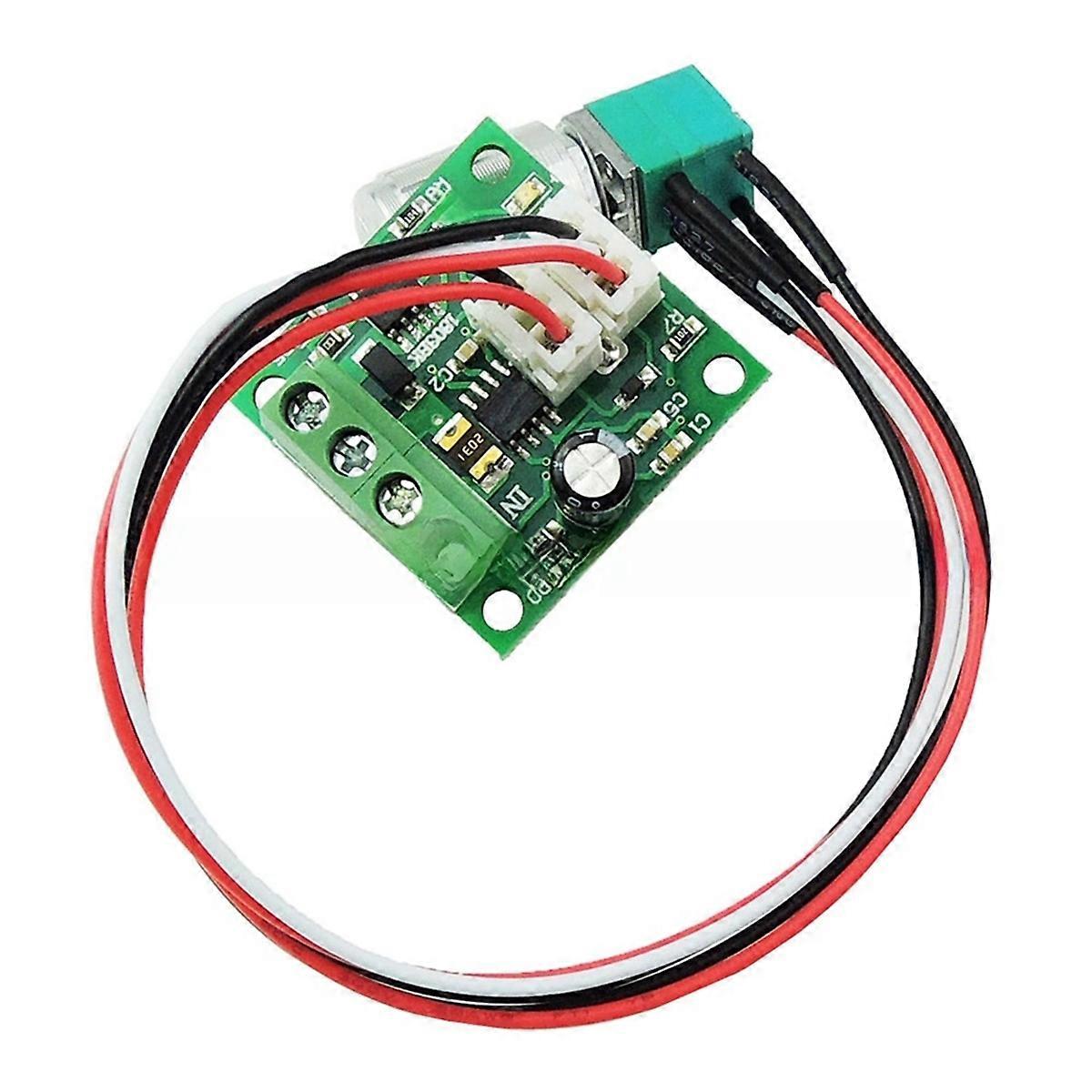 1803BKW PWM Motor Speed Controller 1.8-12V 2A 30W Adjustable DC Regulator Switch for DIY Projects a