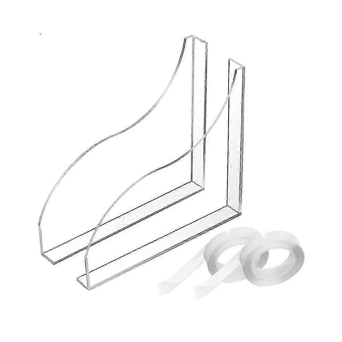 Tub Topper Splash Guard, Sink Splash Guard for Behind Faucet - Bathtub Splash Guard for Bathtub Accessories Compatible with Various Brands