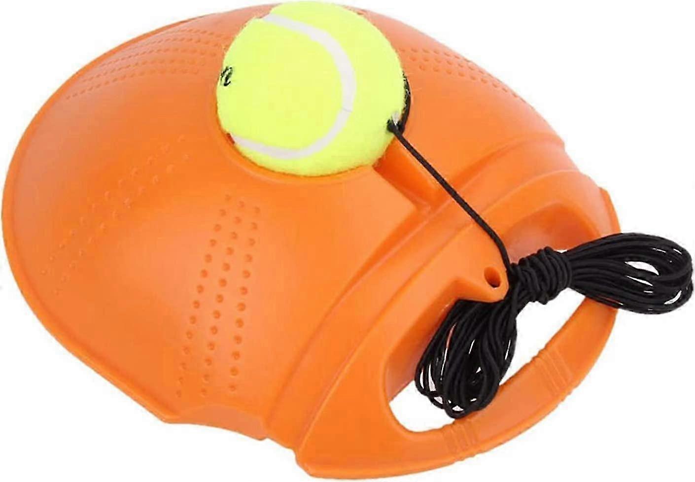 Tennis Trainer Base Self Study Practice Training Tool (Orange)