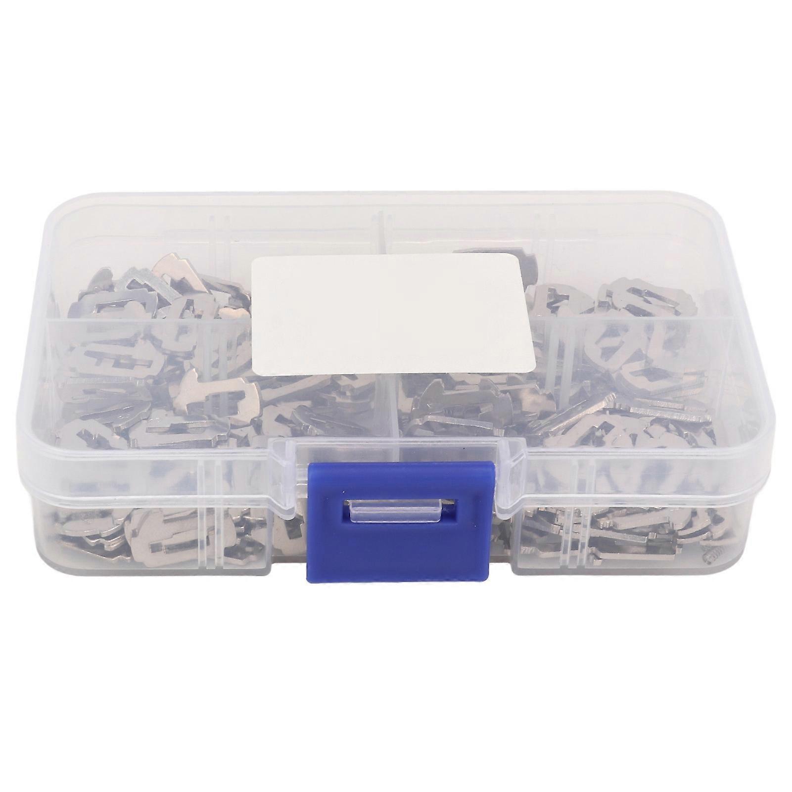 200 قطعة من الفولاذ المقاوم للصدأ قفل السيارة استبدال لوحة القصب مع الينابيع لتويوتا TOY43 