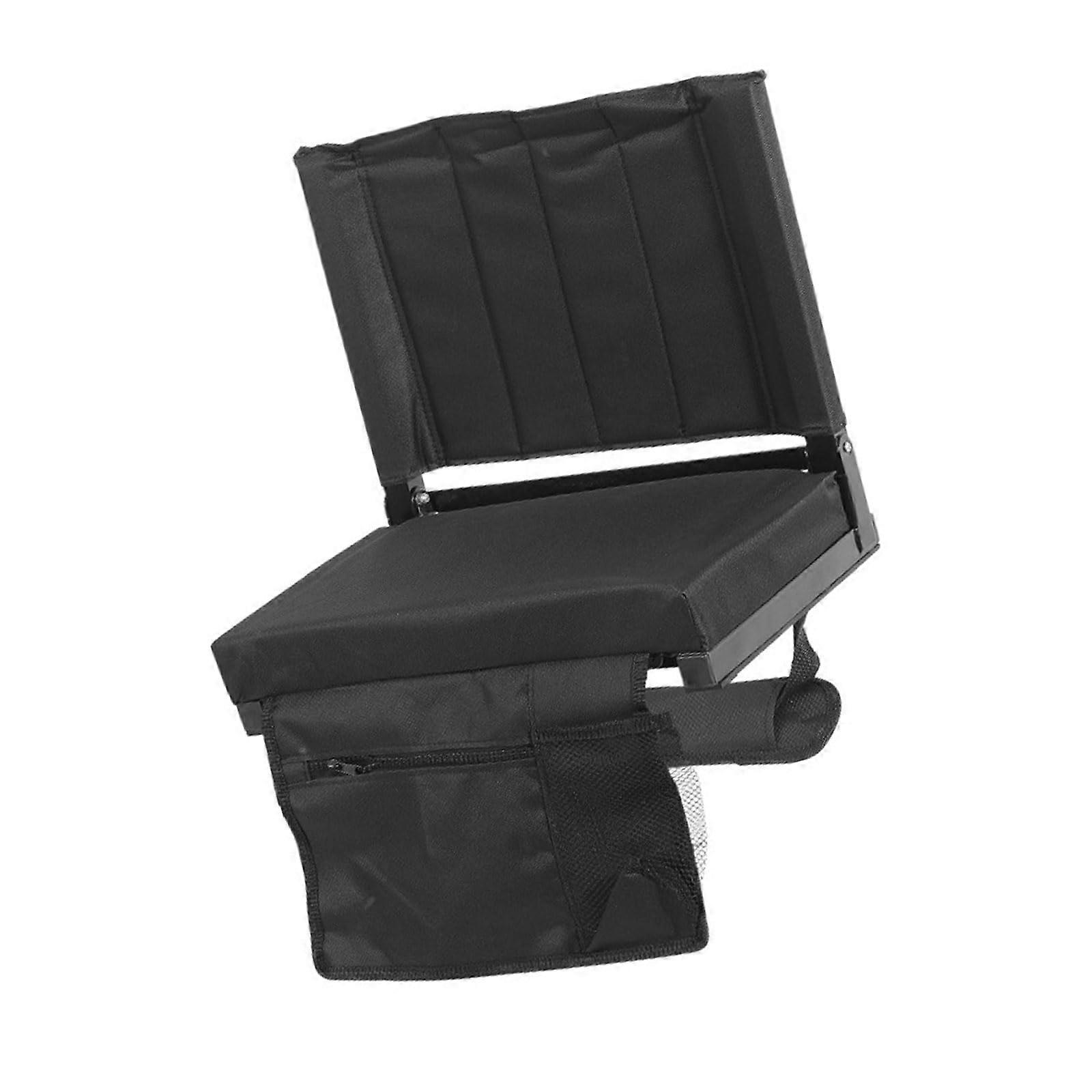 Stadium Seats for Bleachers with Backs, Bleacher Seats with Back Wide Cushion, Padded Folding Stadium