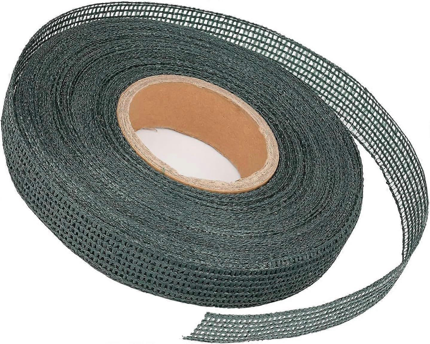 Plant Ties, Tree Tape 3 cm x 50 m Roll, Tree Ties Green, Breathable, Polyethylene Cord