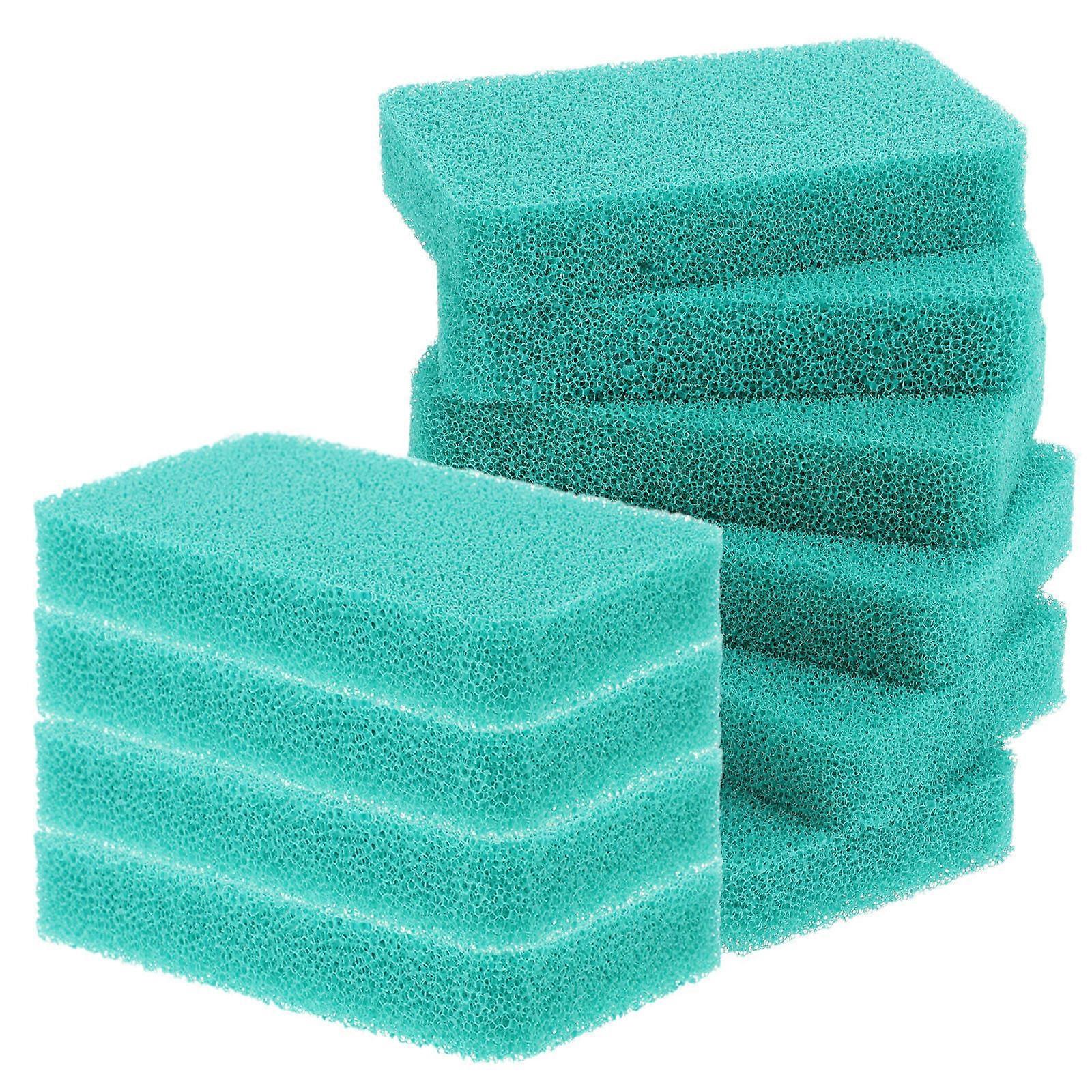 Silicone Scrub Pad Easy to Clean Rectangular Shape Kitchen Tools 10Pcs