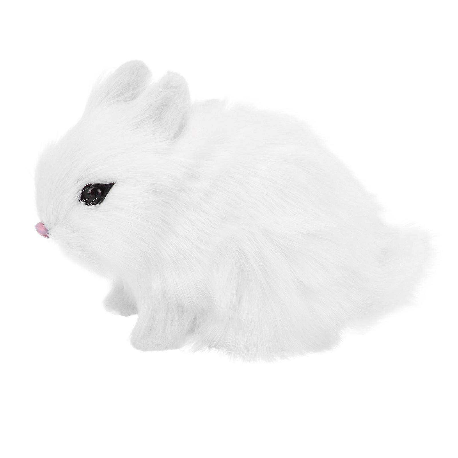 Toy For Kid Plush Rabbit Doll Home Atmosphere Enhancement Faux Plush 13x10cm 1Pack