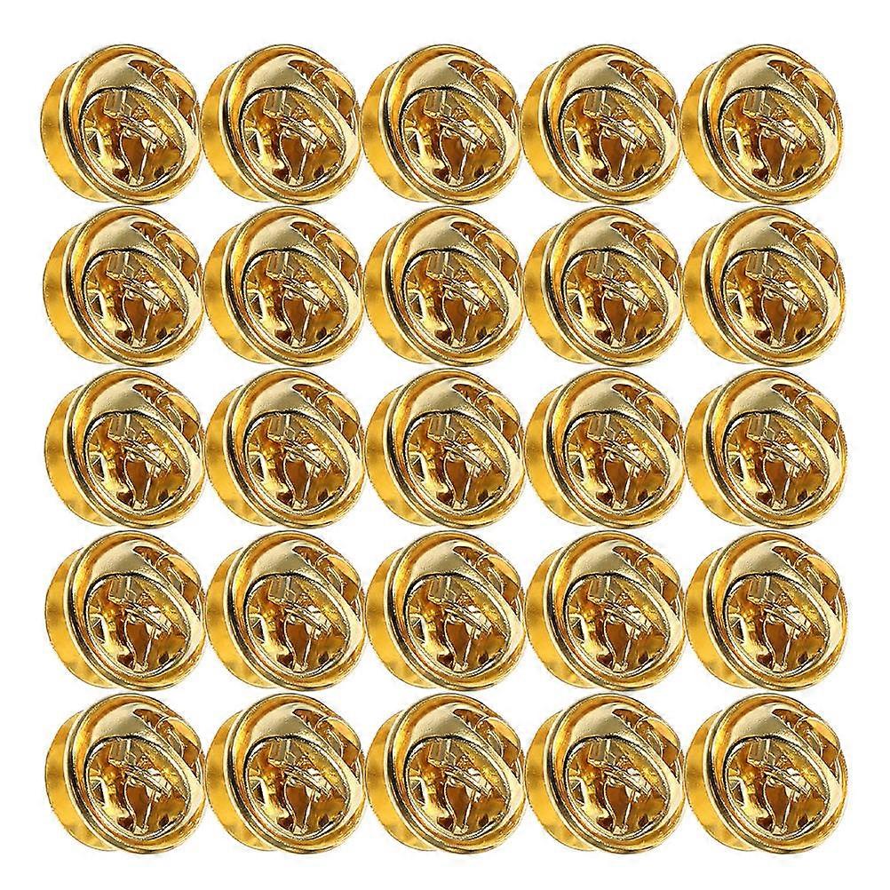 Locking Pin Backs for Enamel Pins – Secure Closure Replacement for DIY Crafts, Hats, and Badge Accessories – Lightweight & Portable