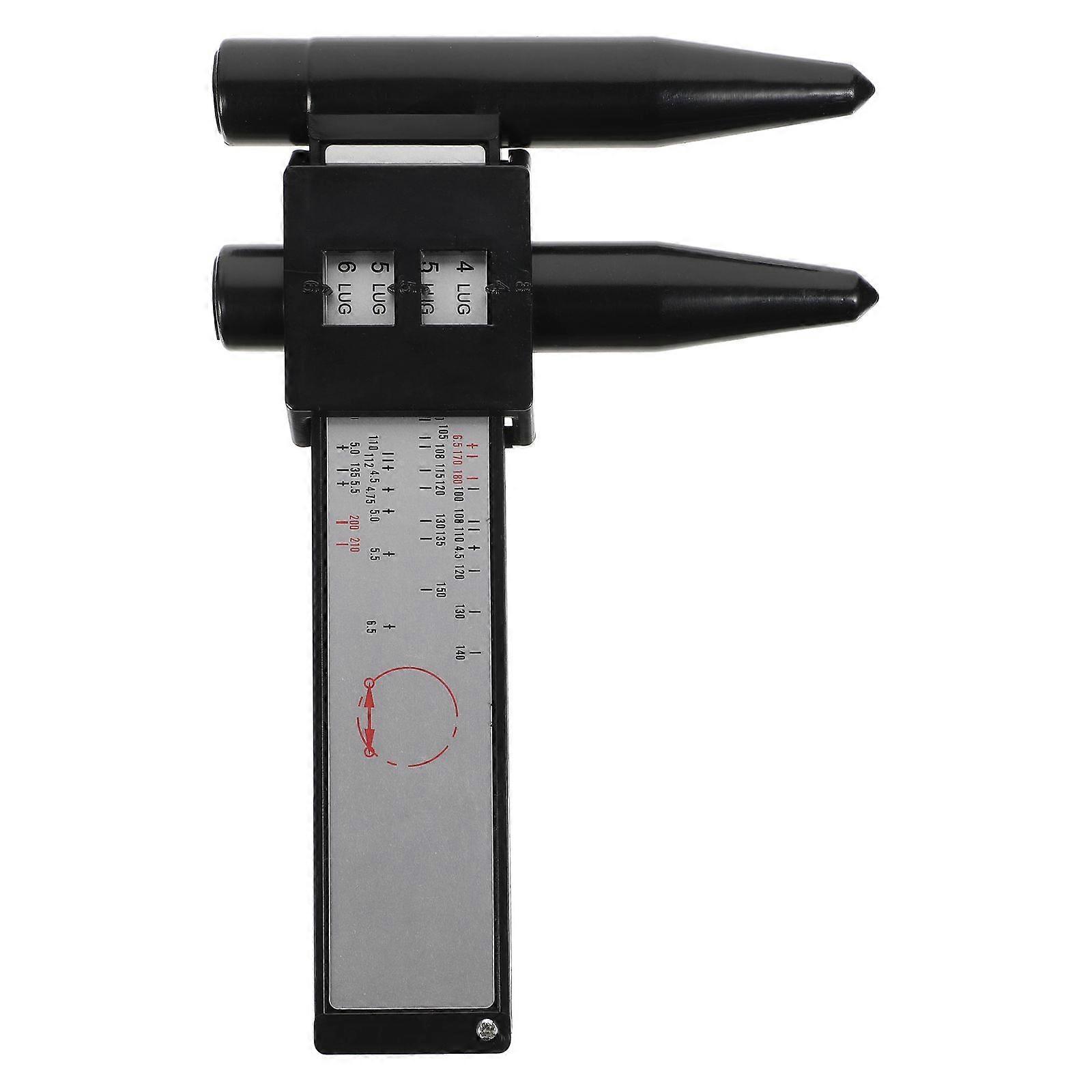 Wheel Bolt Pattern Tool for Car Wheel Rim Sliding Measurement 1Pack