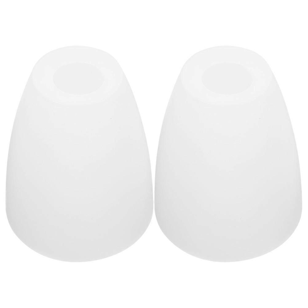 小さなランプシェードプラスチックランプシェードカバー家の装飾2個