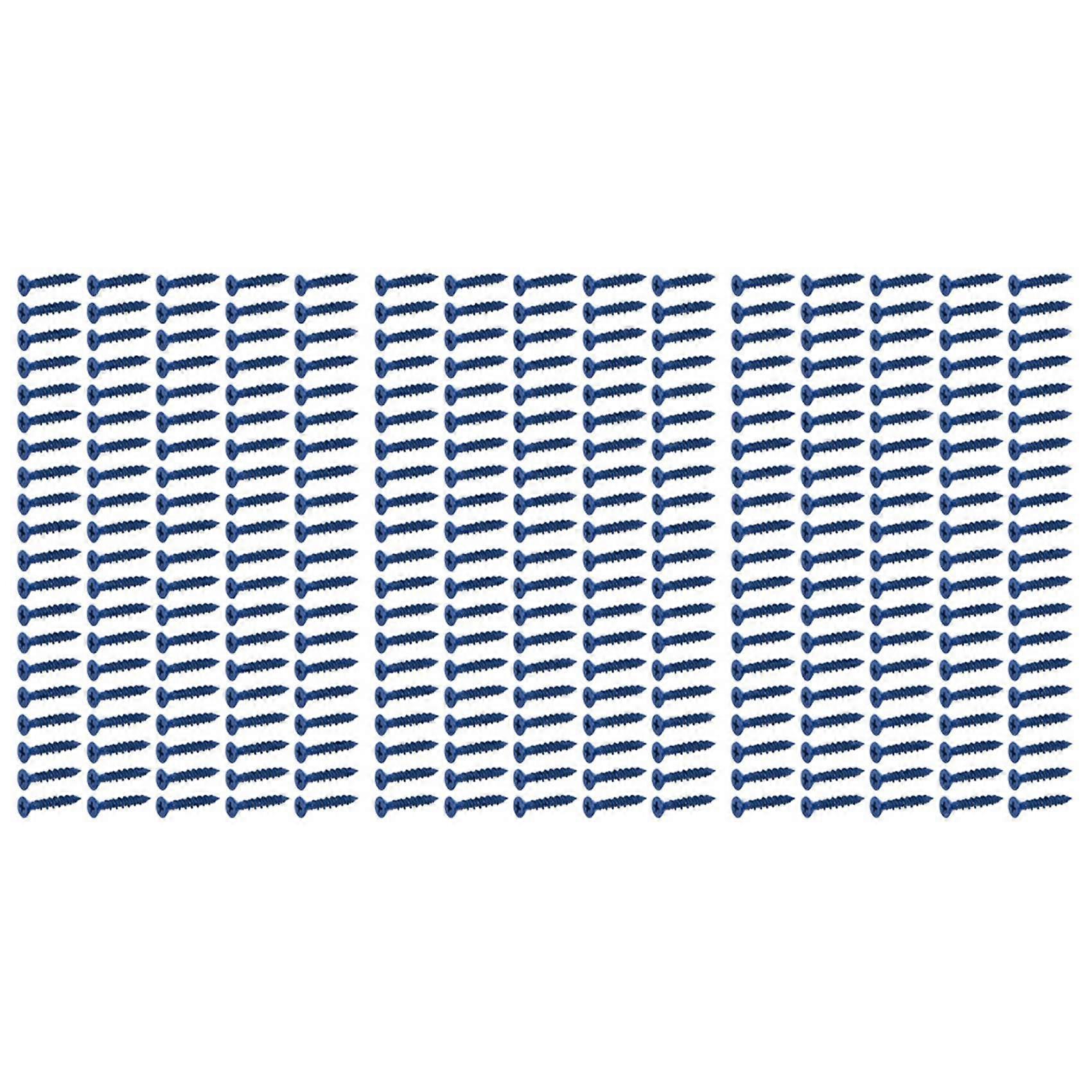 100PCS 3/16x1-1/4In Screw Anchor for Anchoring to Masonry