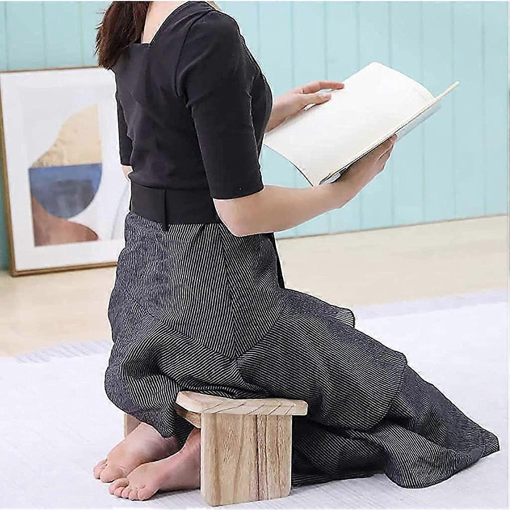Foldable Meditation Bench for Deep Meditation, Modern Yoga Stool with High Load Capacity, Ergonomic Kneeling Prayer Seat