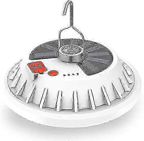 Portatif Kamp Çadırı Güneş Feneri 5 Modları, Güç Bankası Çıkışı ile usb Şarj Edilebilir Led Işık - su geçirmez