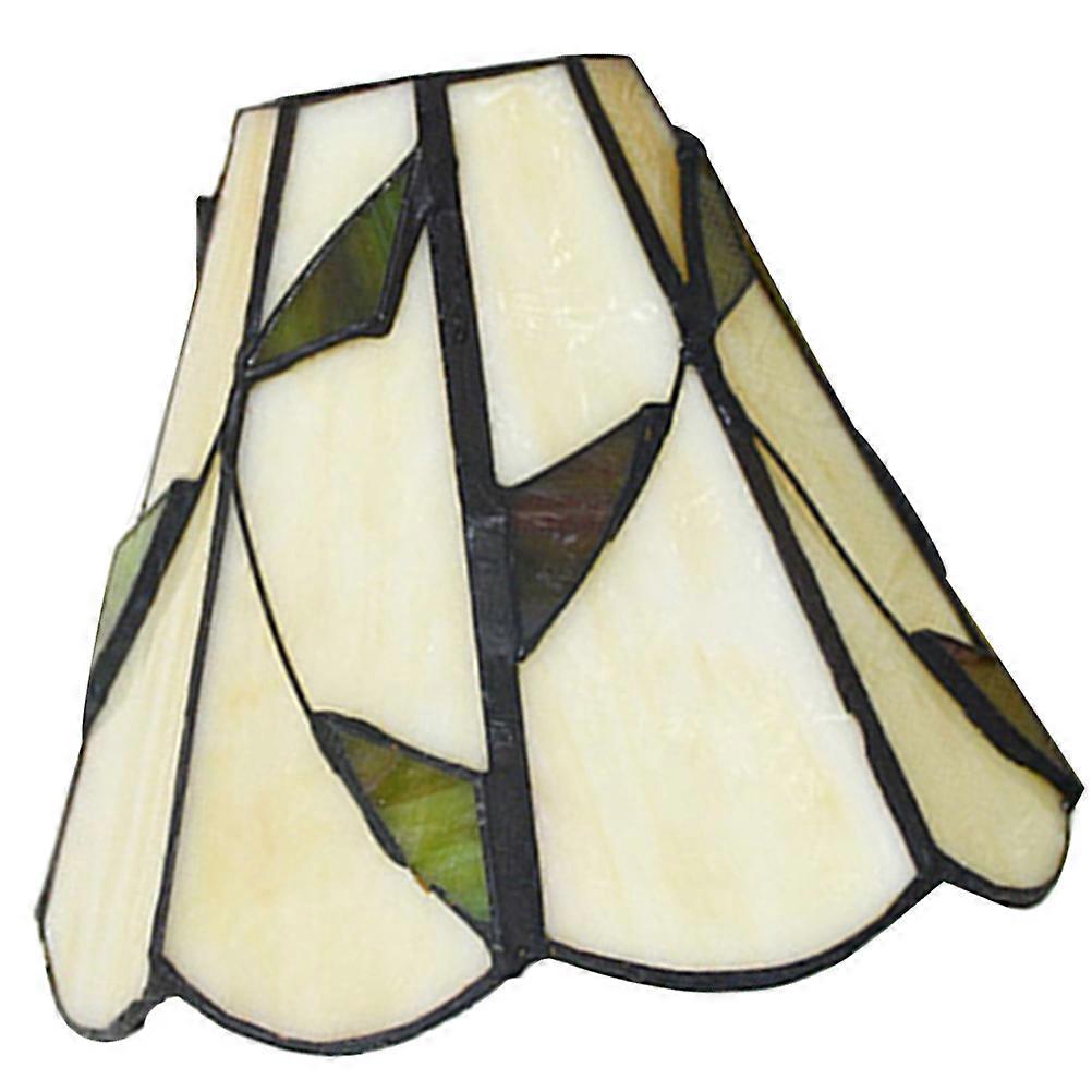 Lamp Shade Replacement Colored Glass Lampshade Pendant Lamp Shade Home Decoration 14.5X14.5X12.5CM Light Diffusion 1Pack