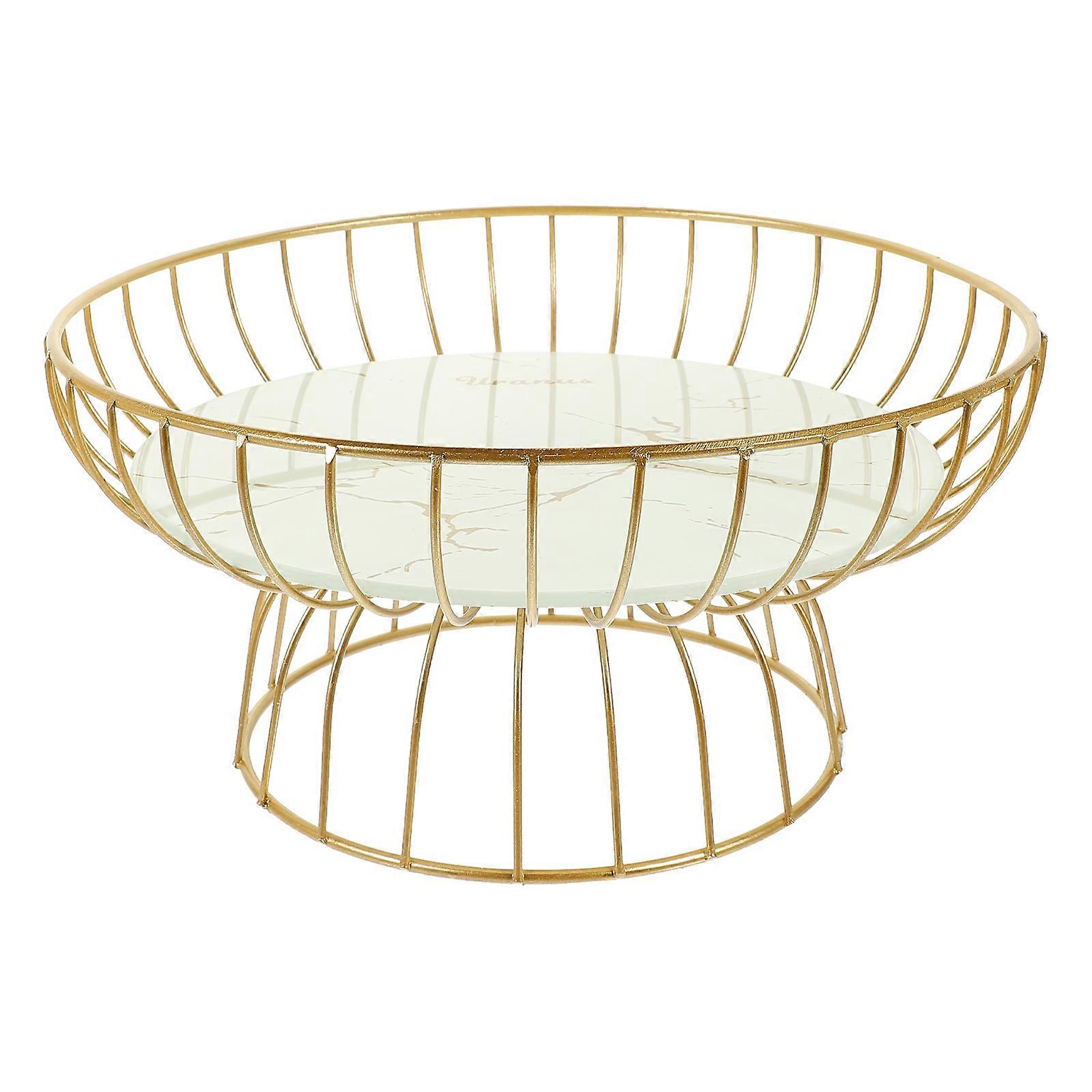 Fruit Storage Tray Candy Storage Tray Home Use Round Storage 1Pack