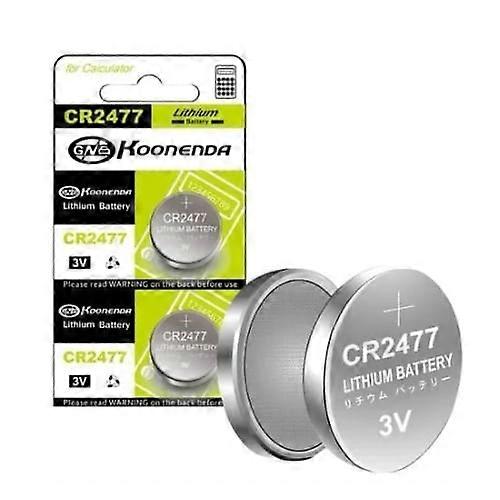 Cr2477 Watch Batteries (2 Pack)