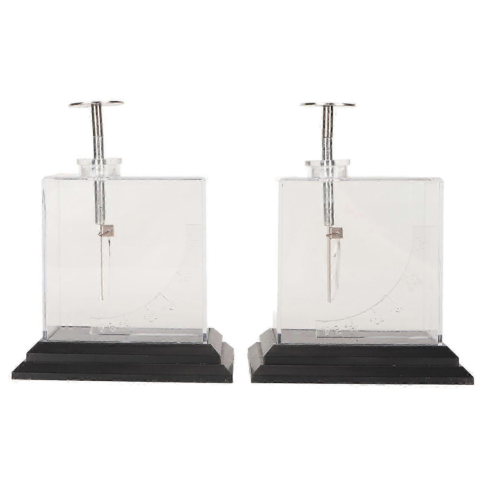 Compact Foil Electroscope for Teaching Experiments with High Sensitivity and Precise Scale