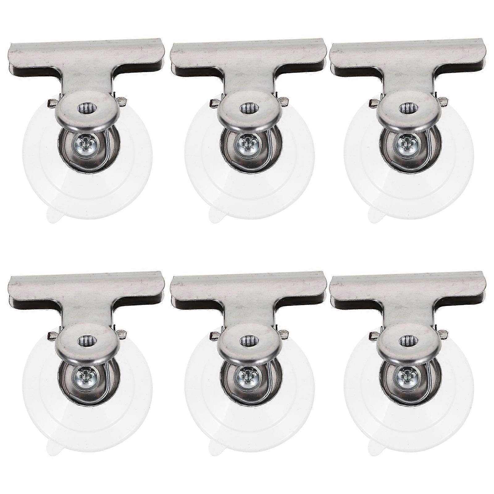 Plastic Sign Holder Clips Heavy Duty for Indoor Use 8Pcs