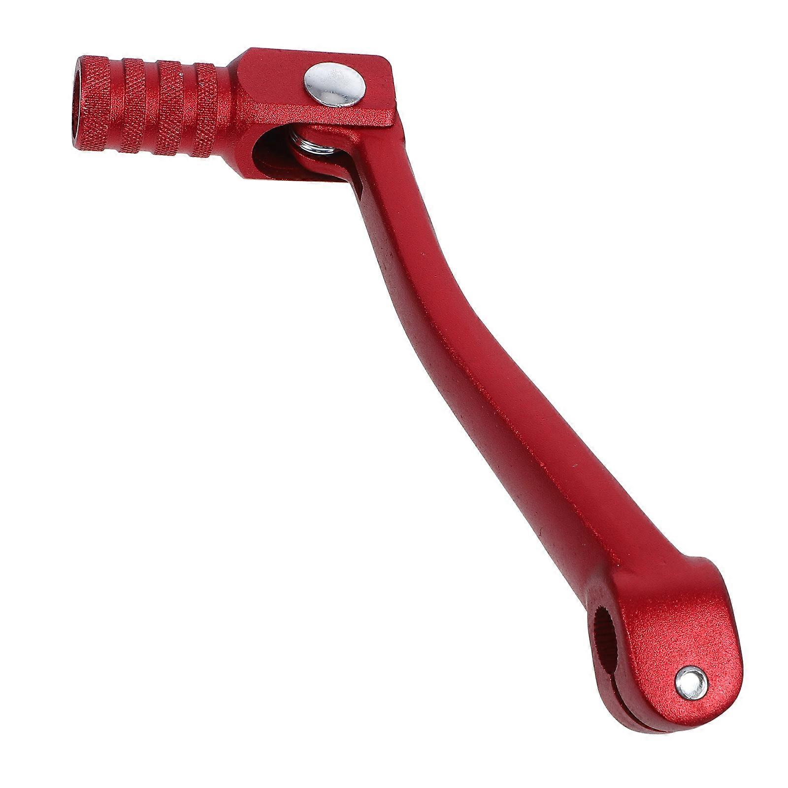 Motorcycle Gear Shift Lever Aluminum Alloy Red For Off-Road Driving 1Pack