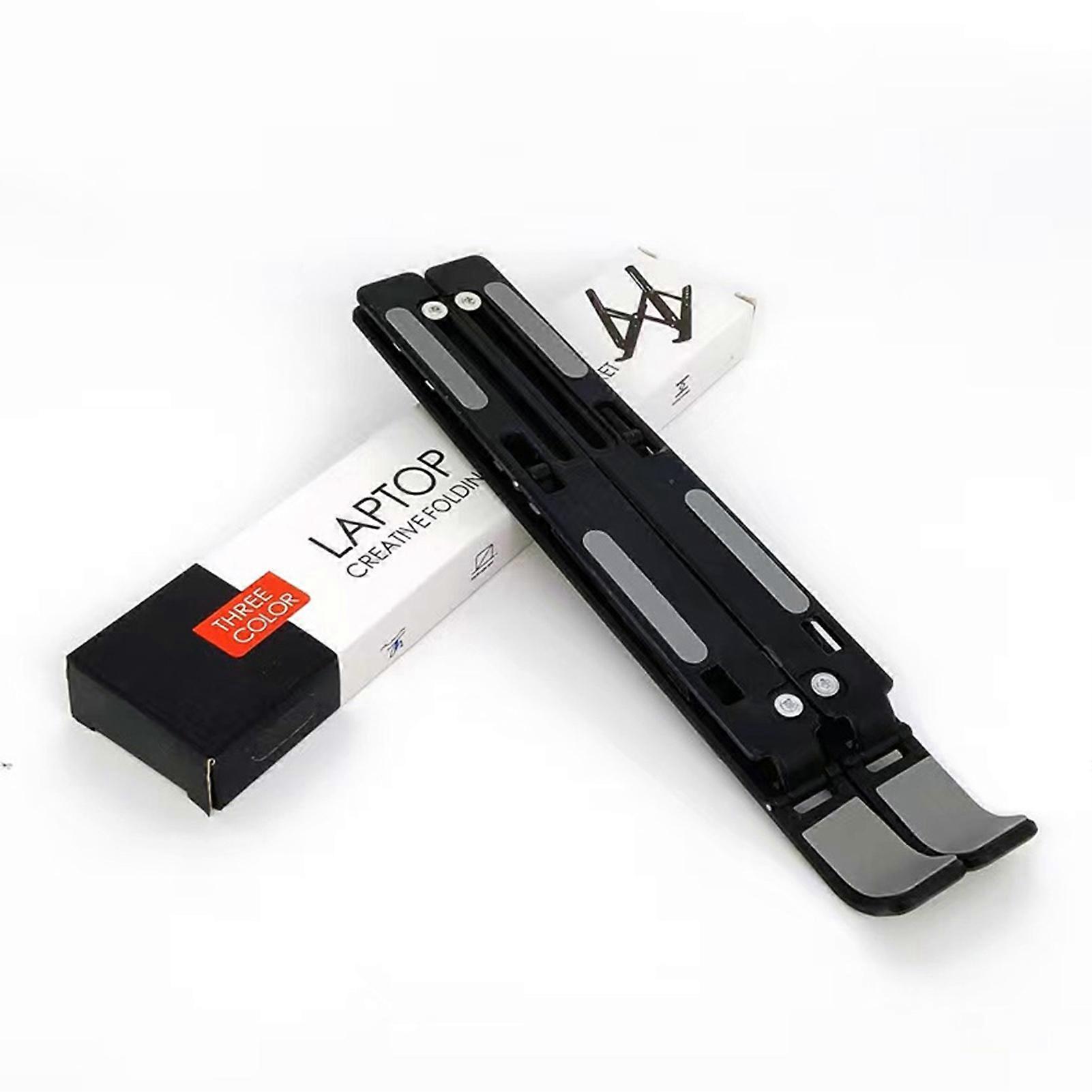 Portable Aluminum Laptop Stand: Adjustable, Foldable, Cooling Bracket for 10-15.6" Laptops