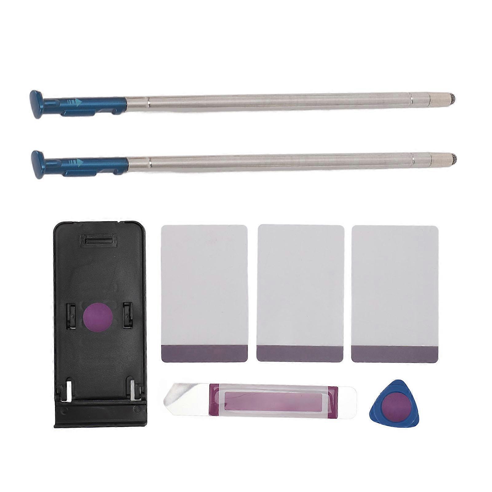 2PCS Blue Touch Screen Pen Replacement for Stylo 4 Q710 with Tools for Writing & Drawing