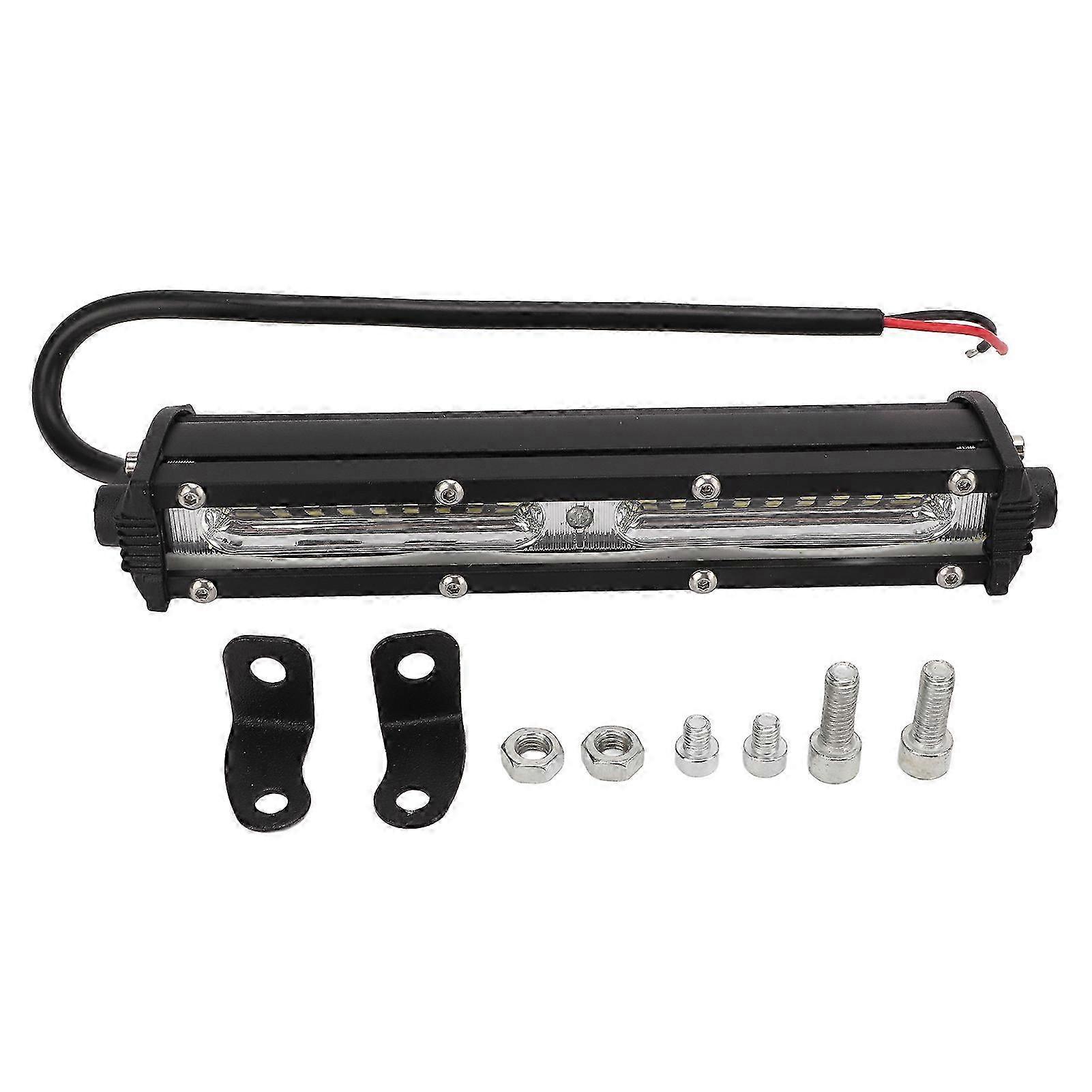 Barre lumineuse de travail LED universelle 54W à une rangée pour moto