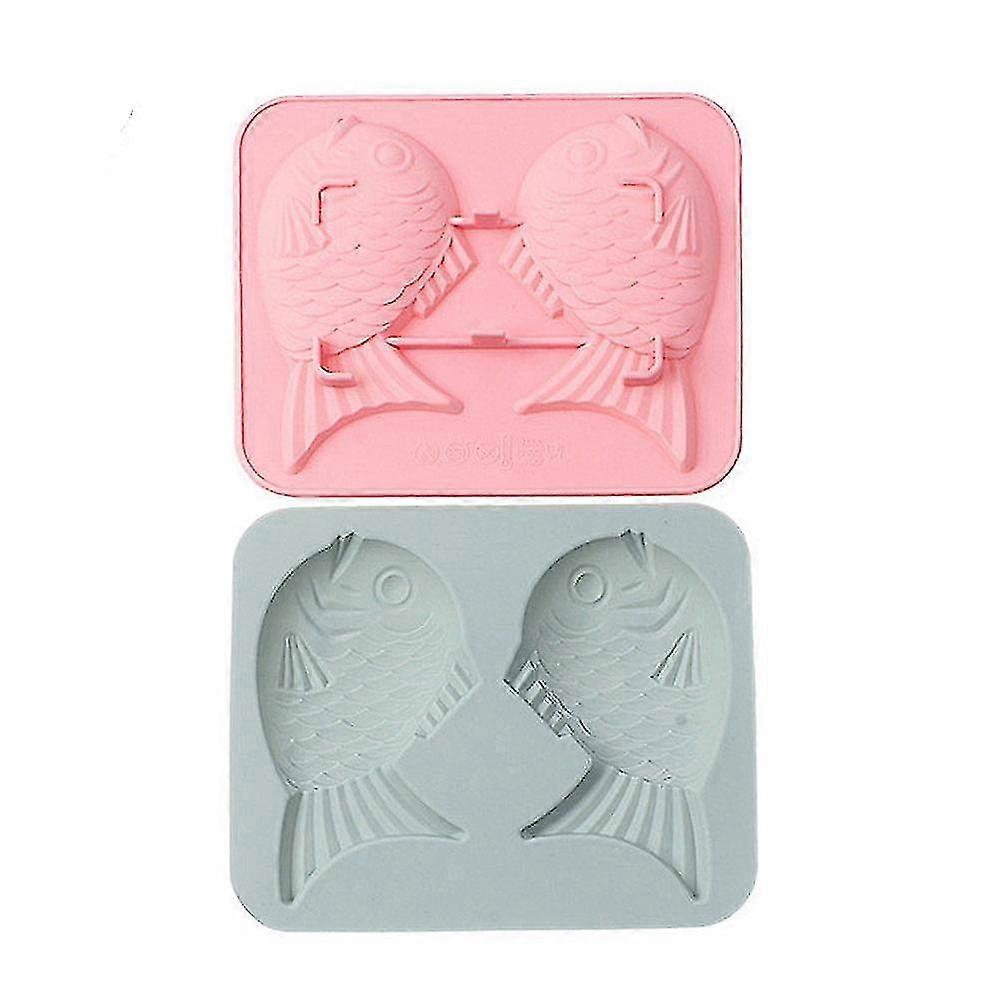 2pcs Fish-Shaped Chocolate Cake Mould