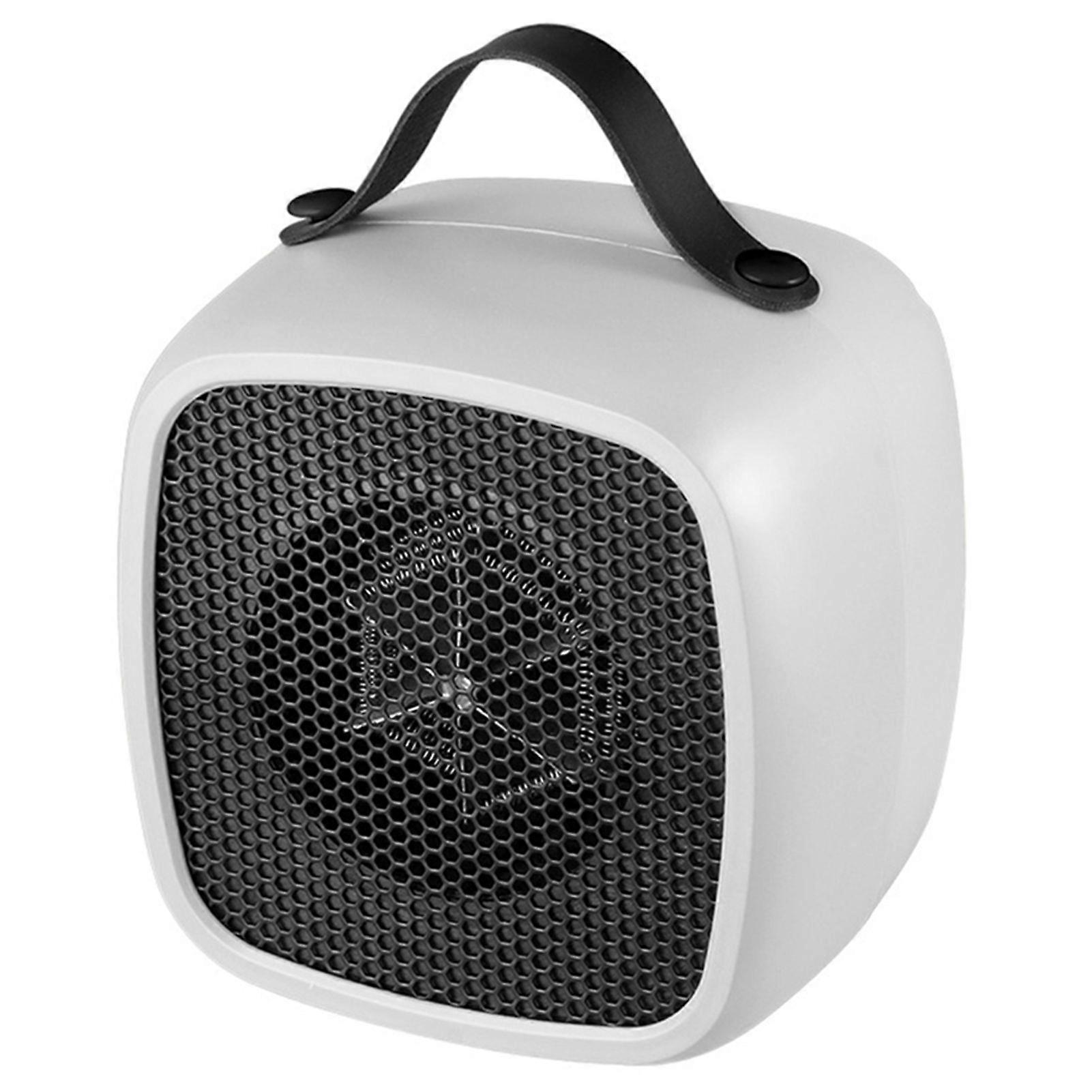 Desktop Mini Mutes Household Heaters 500W PTC-Ceramic Portable Space Heaters Fan for Winter Indoor