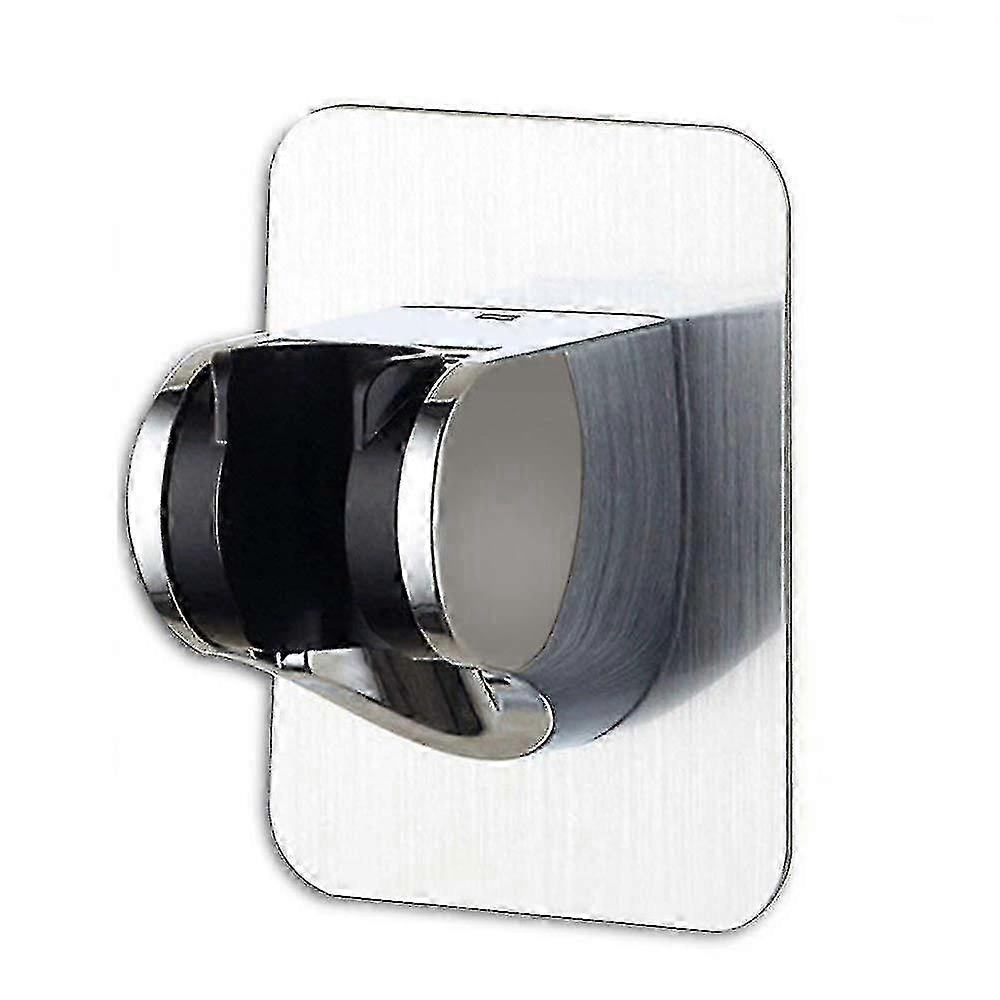 Adjustable Shower Head Holder Self Adhesive Handheld Shower Holder with Heavy Duty Waterproof Wall Mount