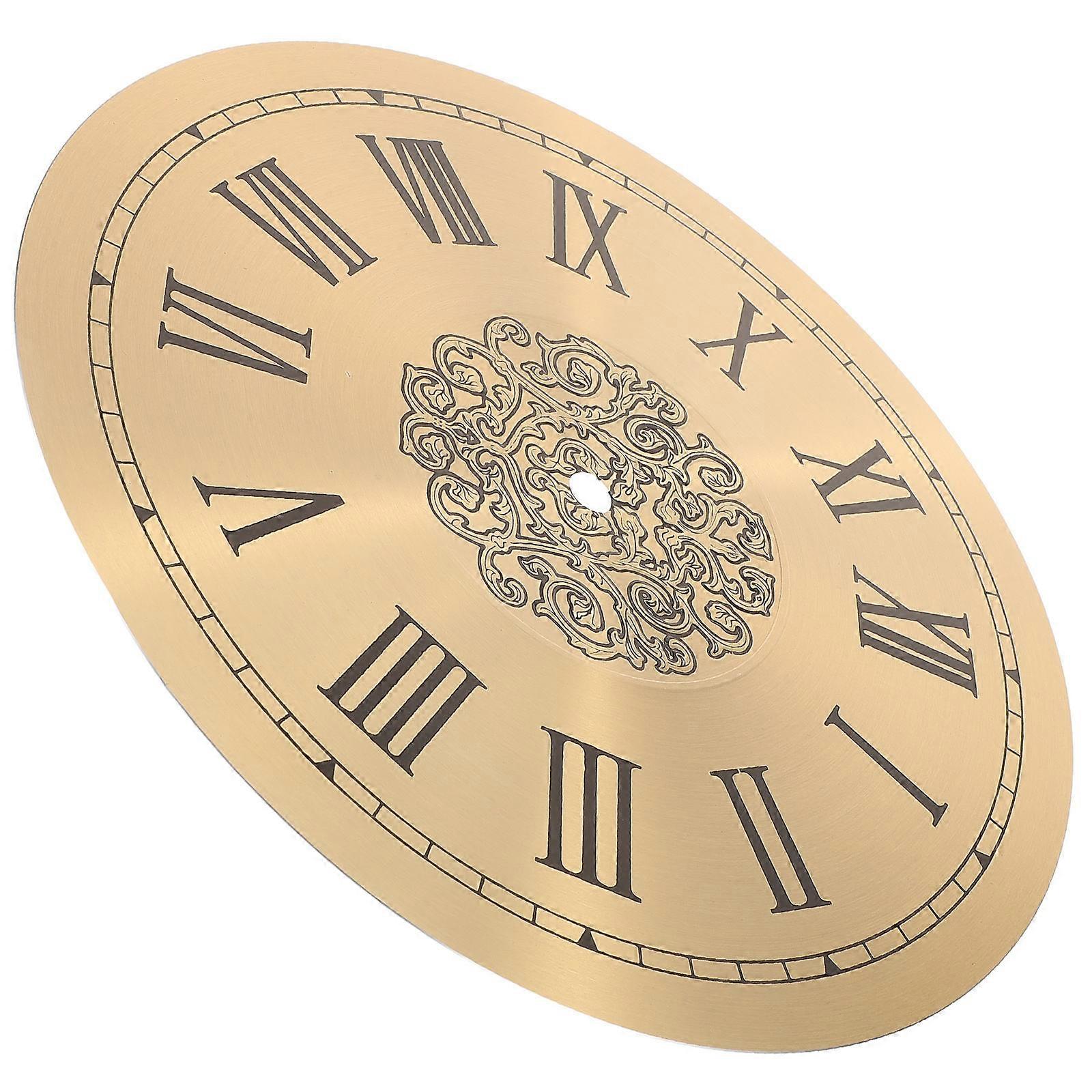 Aluminum DIY Clock Dial Replacement for Stylish Clock Accessory
