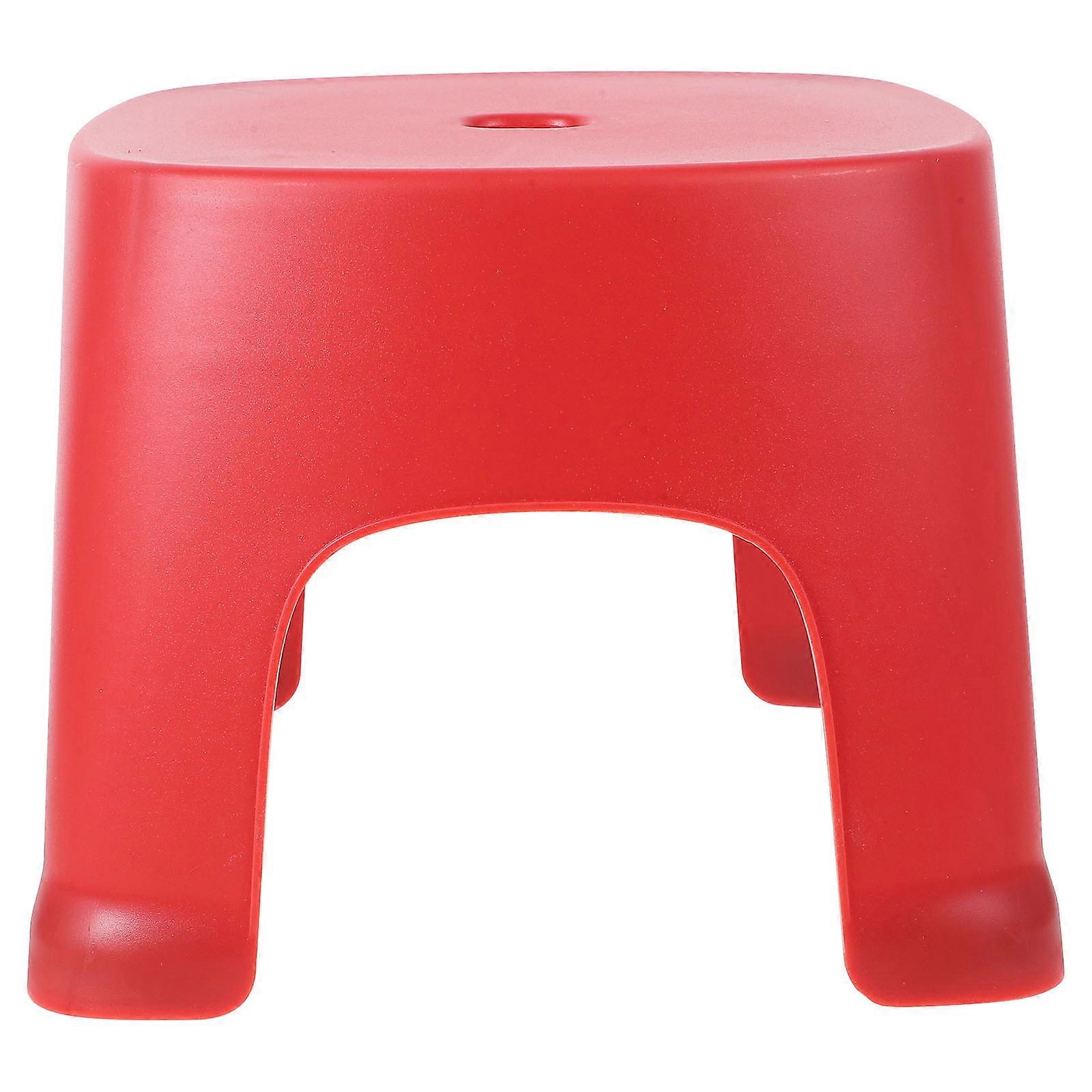 Non Slip Footstool for Toilet & Bathroom Use – Lightweight Step Stool for Adults, Shoe Changing & More