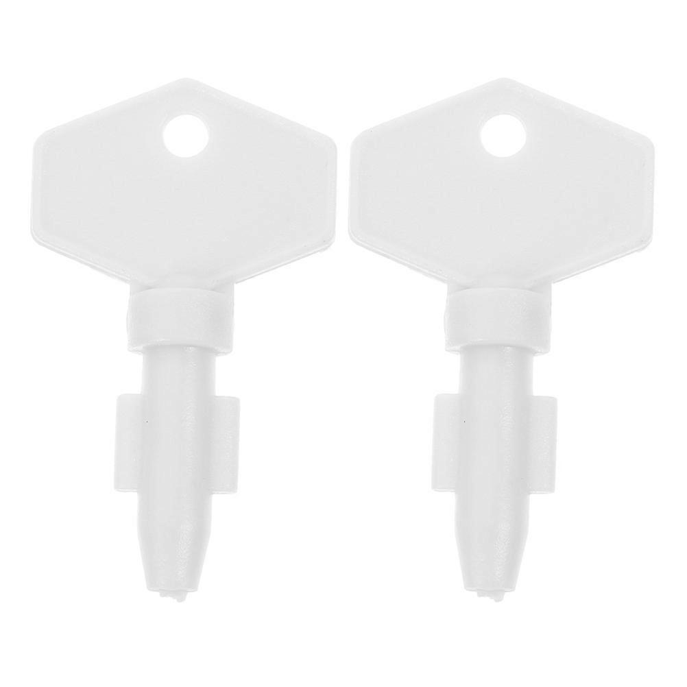 2 Replacement Paper Dispenser Keys for Bathroom Tissue Holders   Universal Fit for Toilet Paper Boxes in Bathrooms and Offices