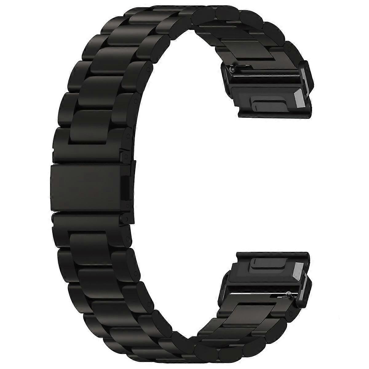 Tri-beads Flat Buckle Titanium Alloy Watch Band, Tactix Connector