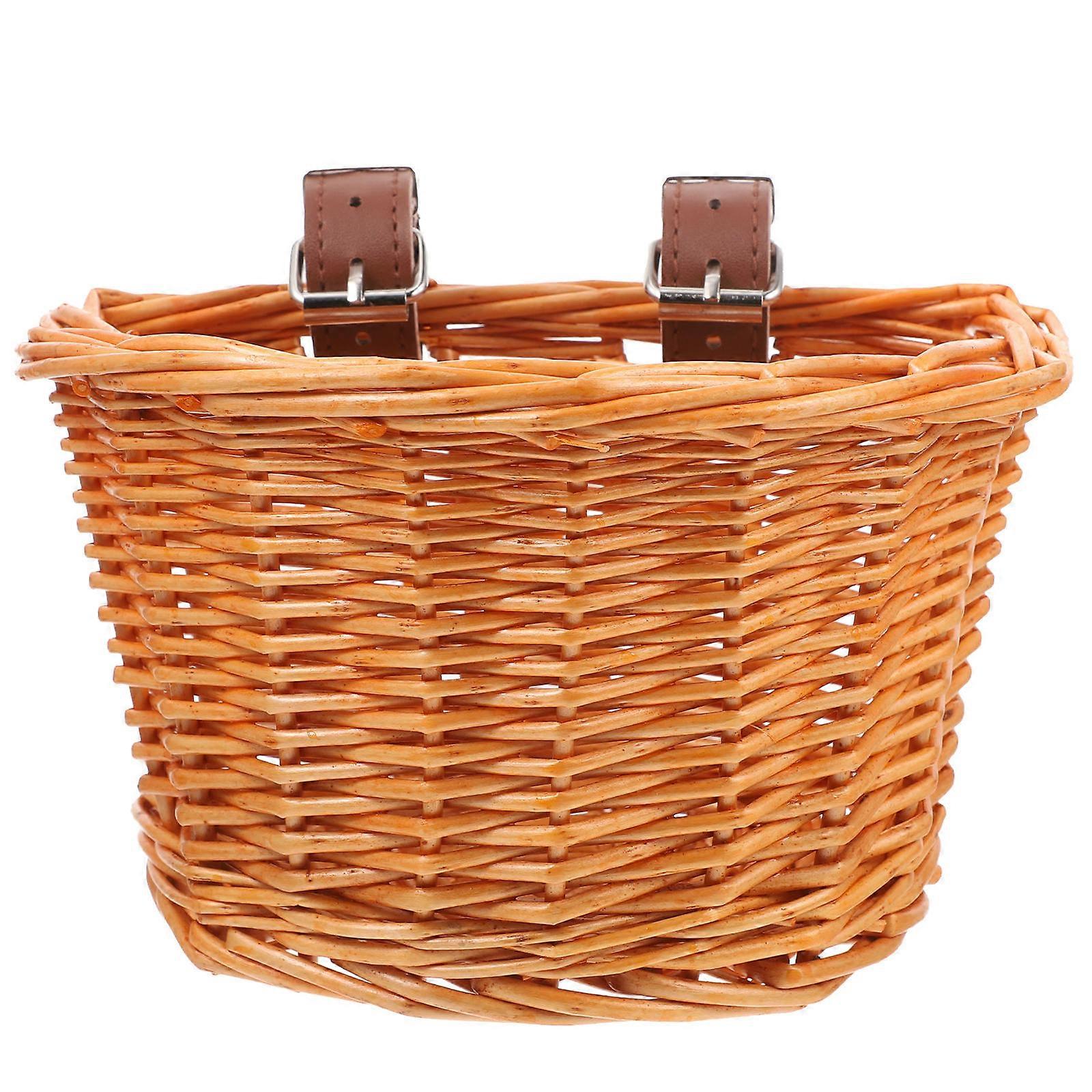 Car Basket Small Size D Shape Detachable Front Handlebar Basket