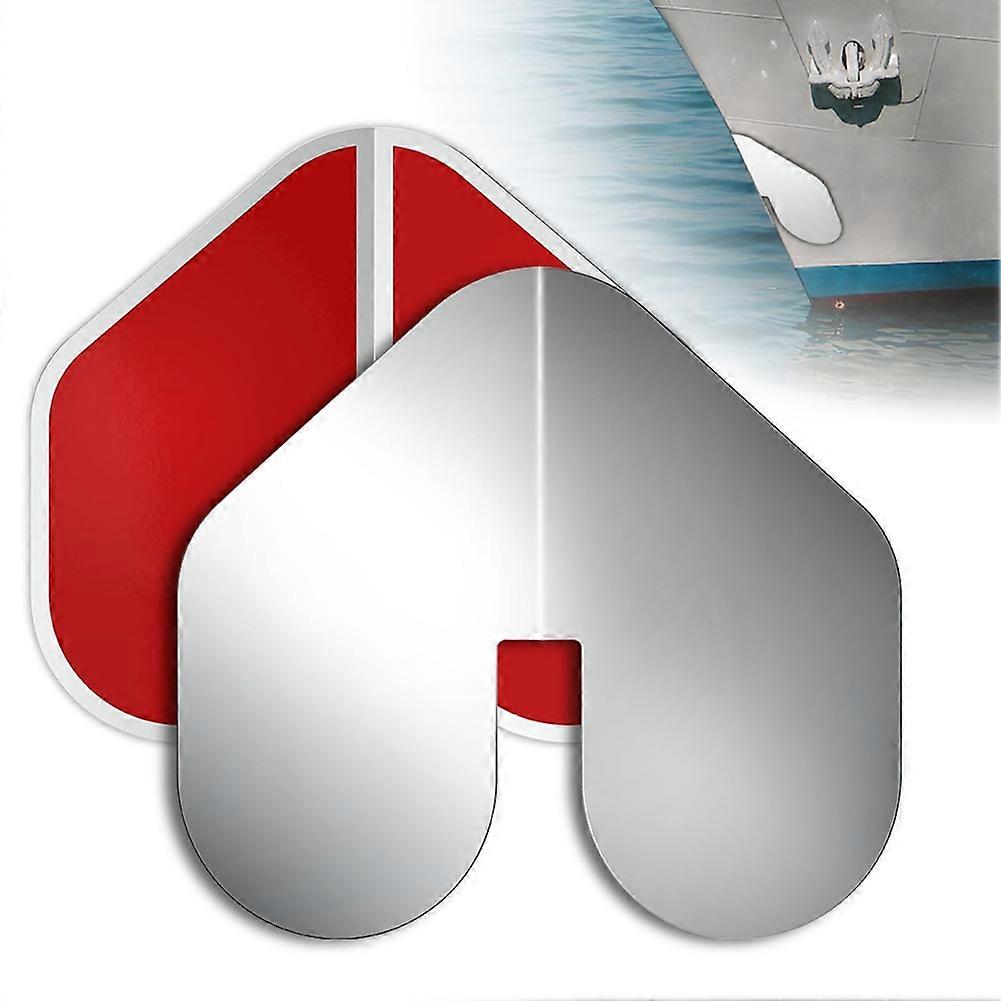 2 Pcs Stainless Steel BowGuard for Boats BoatBow Protector with Adhesive Boat Keel Guard for Protecting Boat Ship