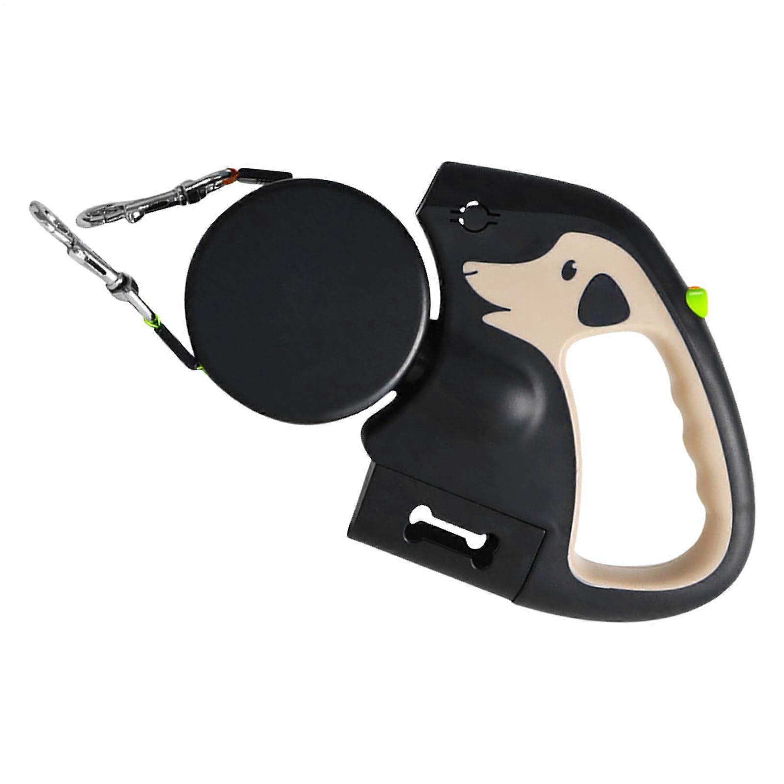 Retractable Dog Ladder DoubleHeaded Automatic Retractable Leash Telescopic Pet Lead