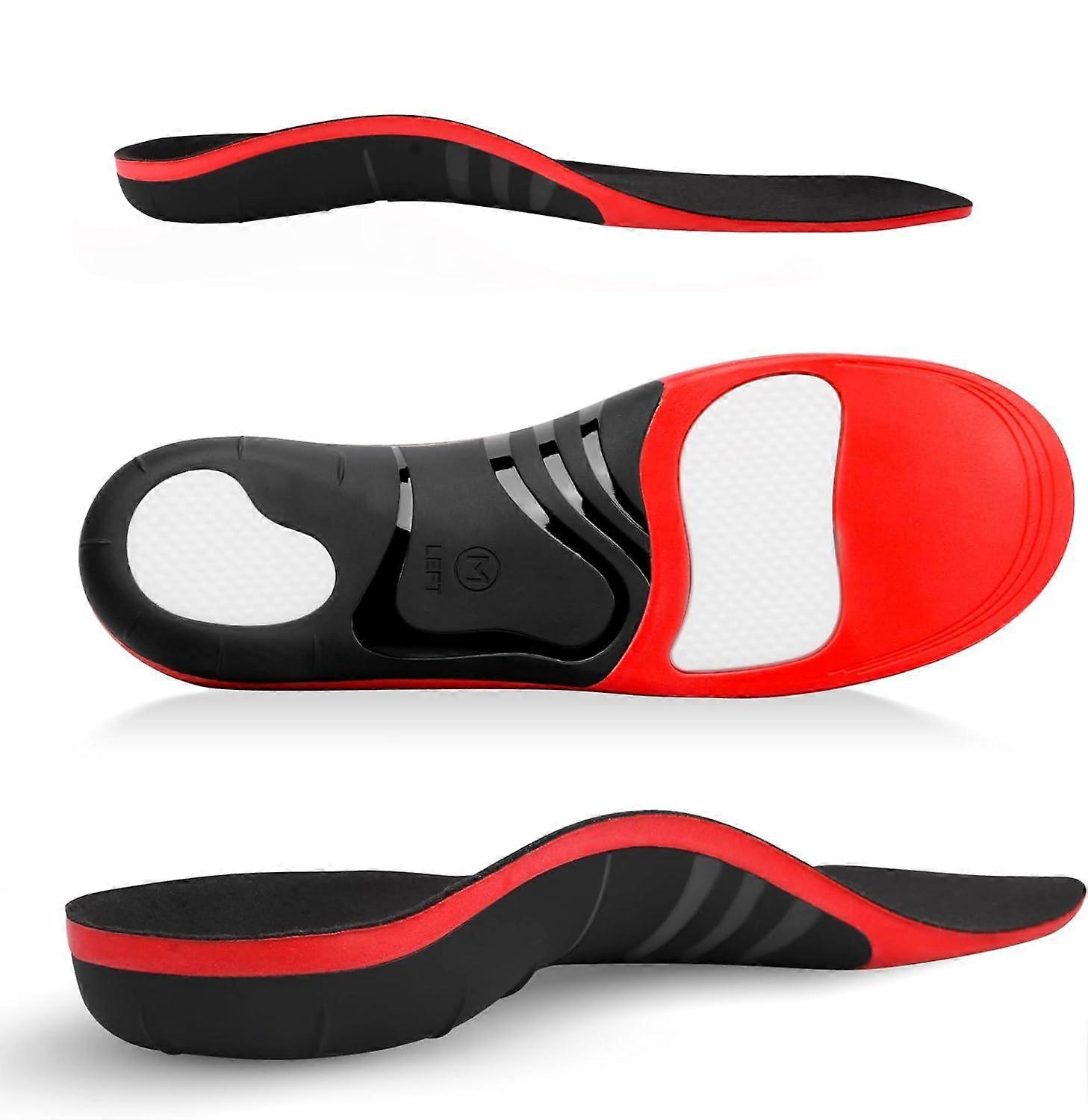 Orthopedic Insoles for Plantar Fasciitis, Arch Support for Flat Feet, Pain Relief, Size M (EU 4143)