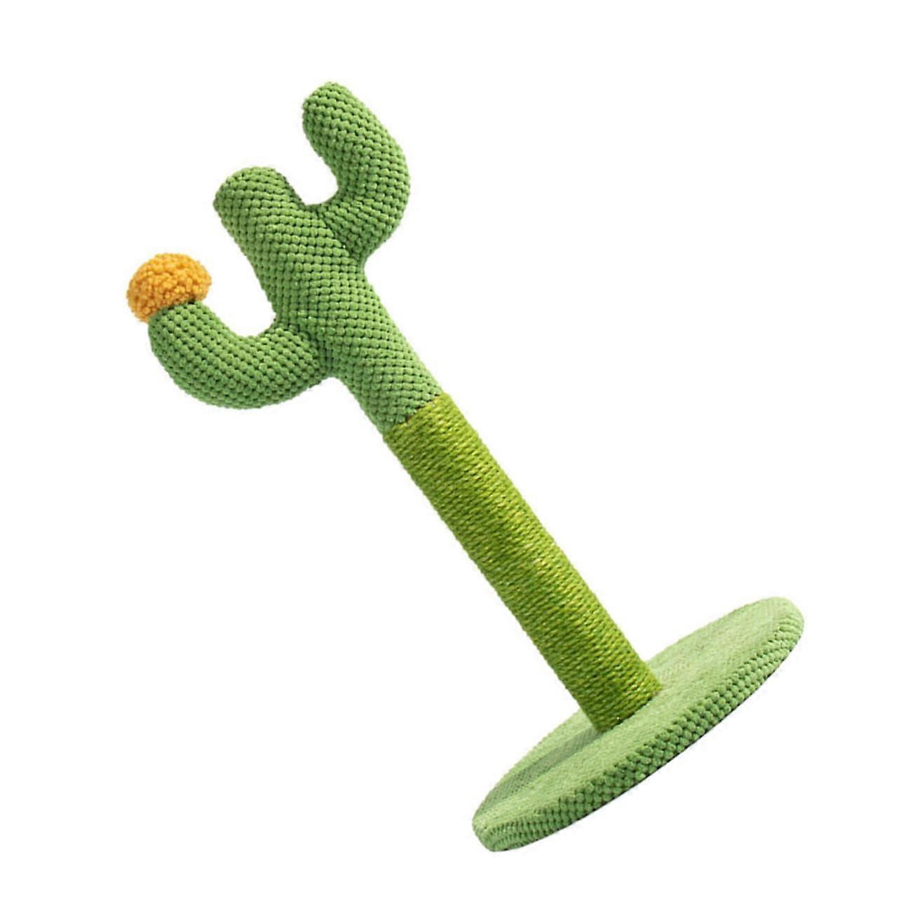 Cat Climbing Frame Scratching Tree for Large Cats, Sisal Scratching Area, Indoor, with Bed, Silica Gel, Green