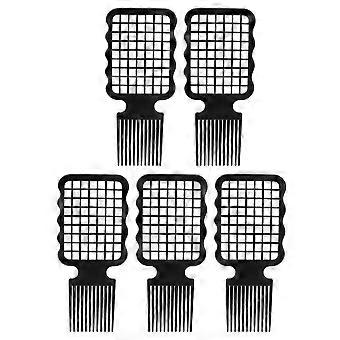 5szt Twist Combs Ergonomiczna trwała ondulacja Loki do włosów Dredloki Twist Combs dla mężczyzn Stylizacja włosówYMMR)
