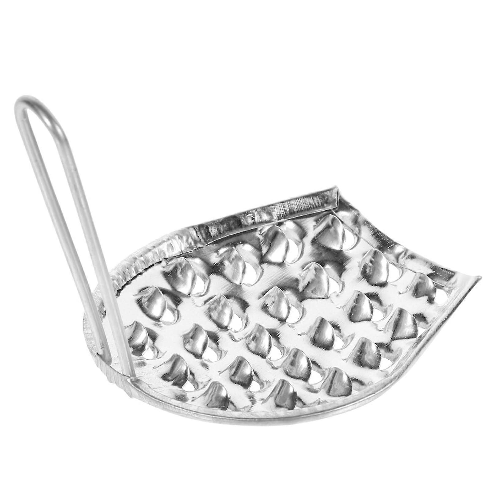 Liangpi Slicer Stainless Steel Noodle Scraper With Reindeer Design 8.5x8.5x7.5 cm Jelly Zester Spatula Cheese Grater