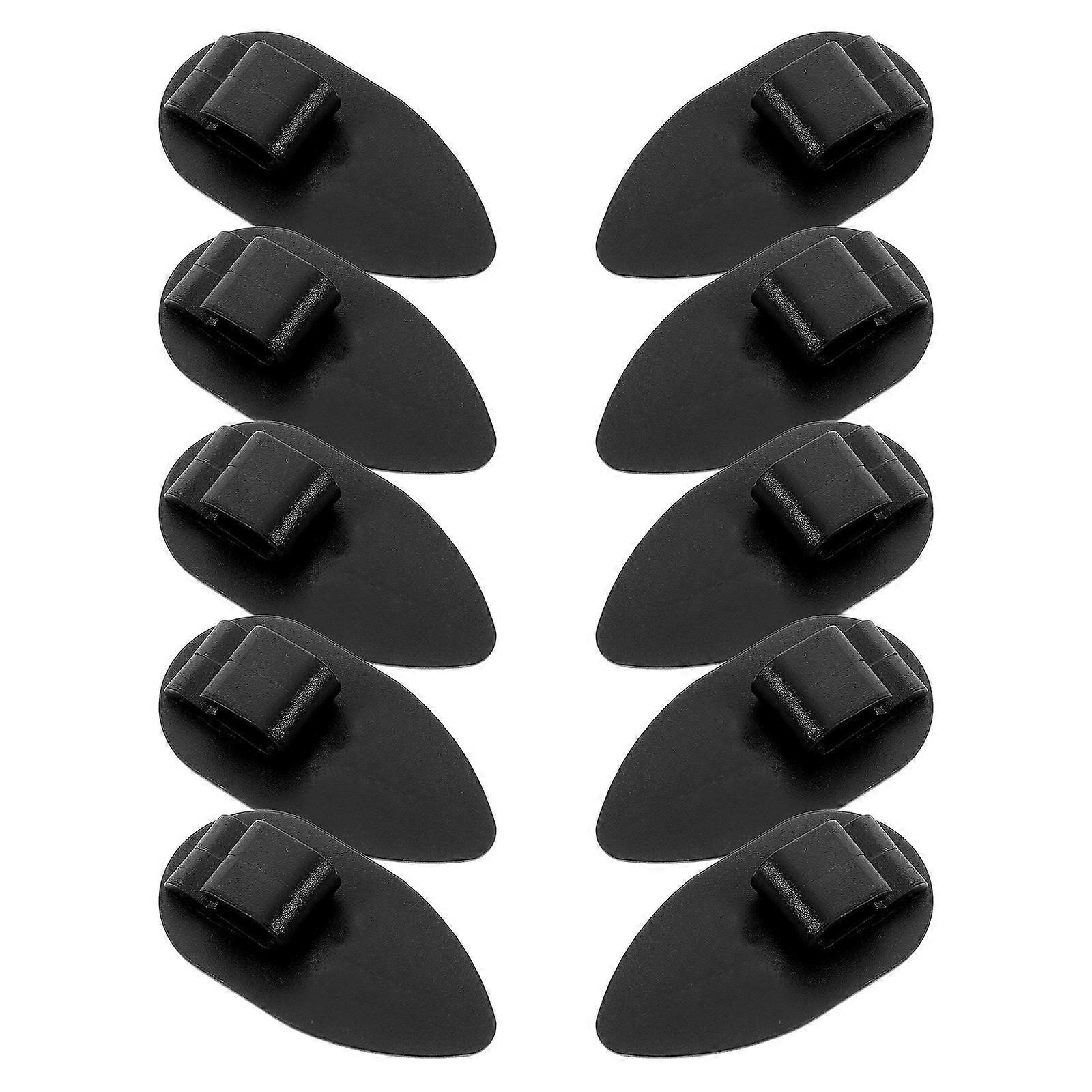 Car Mat Clips 10pcs High Edge Non Slip Fasteners Durable Plastic Holders for Secure Floor Carpet Fixing Multipurpose Vehicle Safety Cleanliness