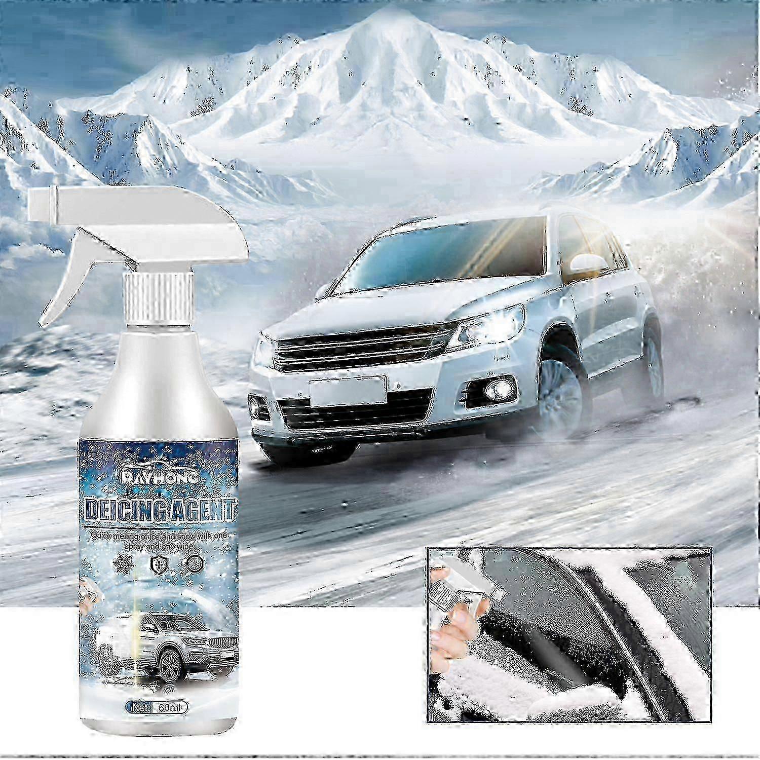 Rayhong Melting Snow Remover Quick Melting Snow Remover For Car Glass In Winter Front Windshield And