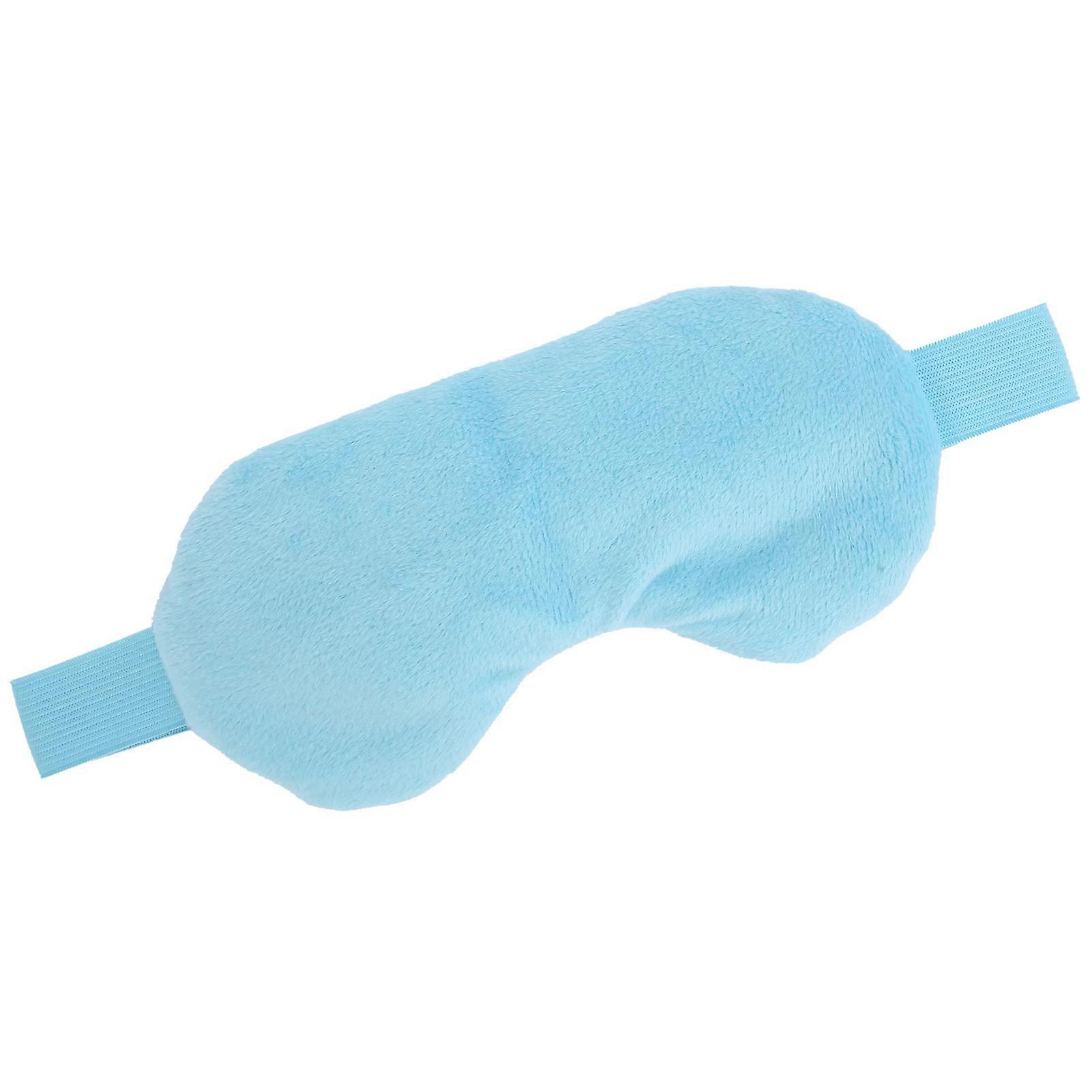 Sleep Eye Blindfold Eye Fatigue Relieve Breathable Hot Compress Eye Care Sleep Blindfold Blue