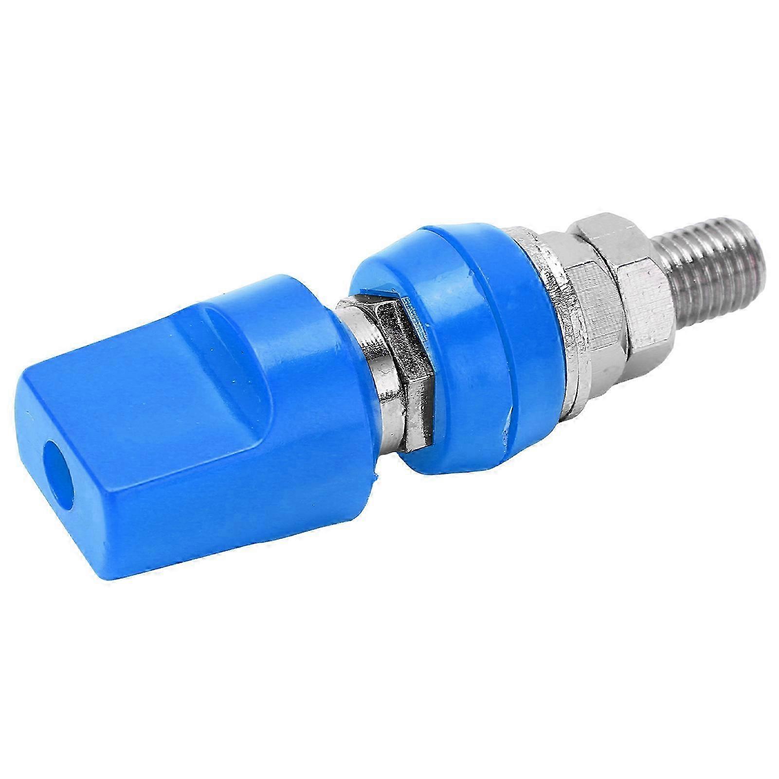 Terminal Multipurpose 4mm Brass Flat Cover M8 100A High Current Terminal Block with JackBlue SZRH A-S930
