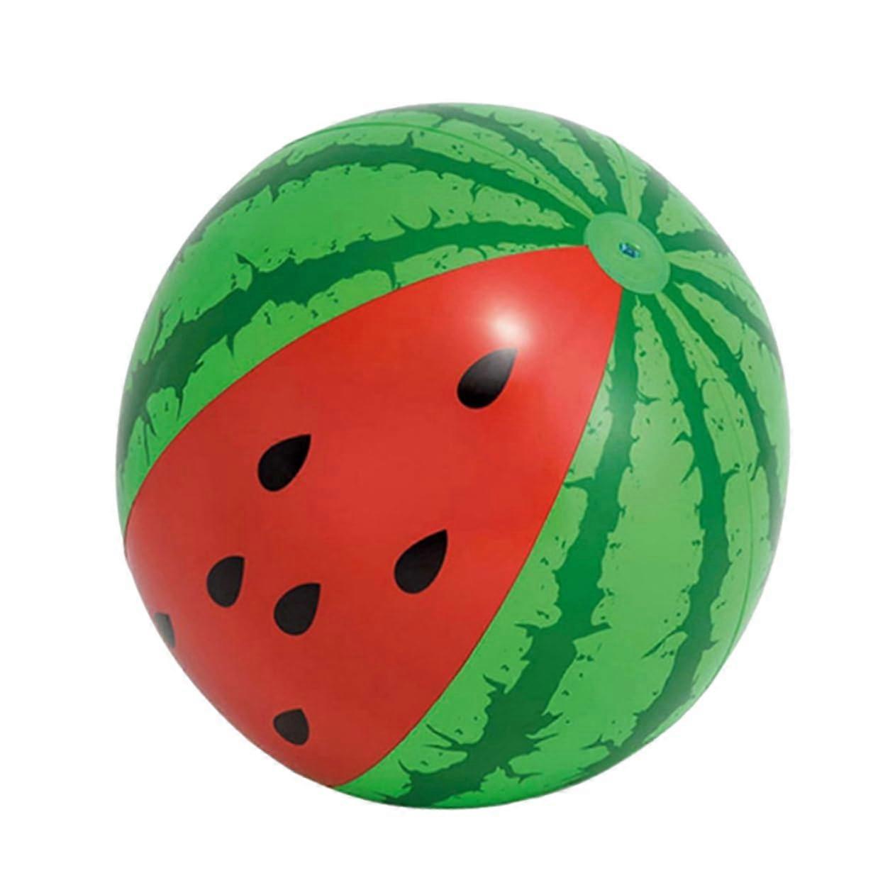 Watermelon Beach Ball Inflatable Kids Ball 60 cm Fun Design For Beach Pool Park Easy To Transport